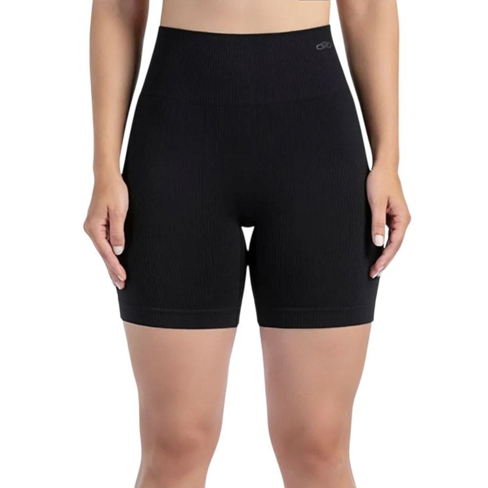 Imagem principal Bermuda Olympikus Knit Minimal 6 Feminina OLYMPIKUS preto