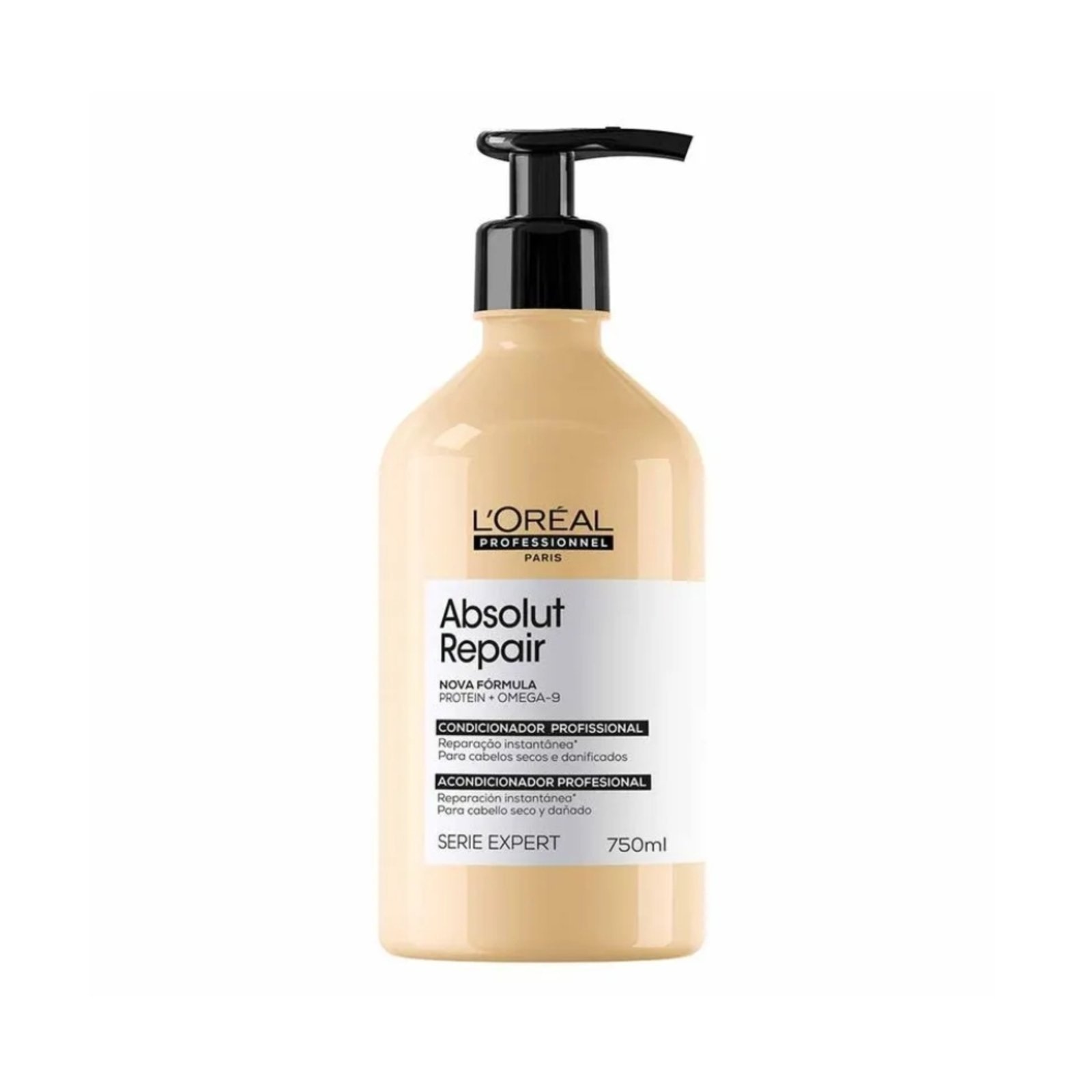 Imagem principal L’Oréal Professionnel Absolut Repair Gold Quinoa - Condicionador Reparador 750ml Loreal amarelo gold