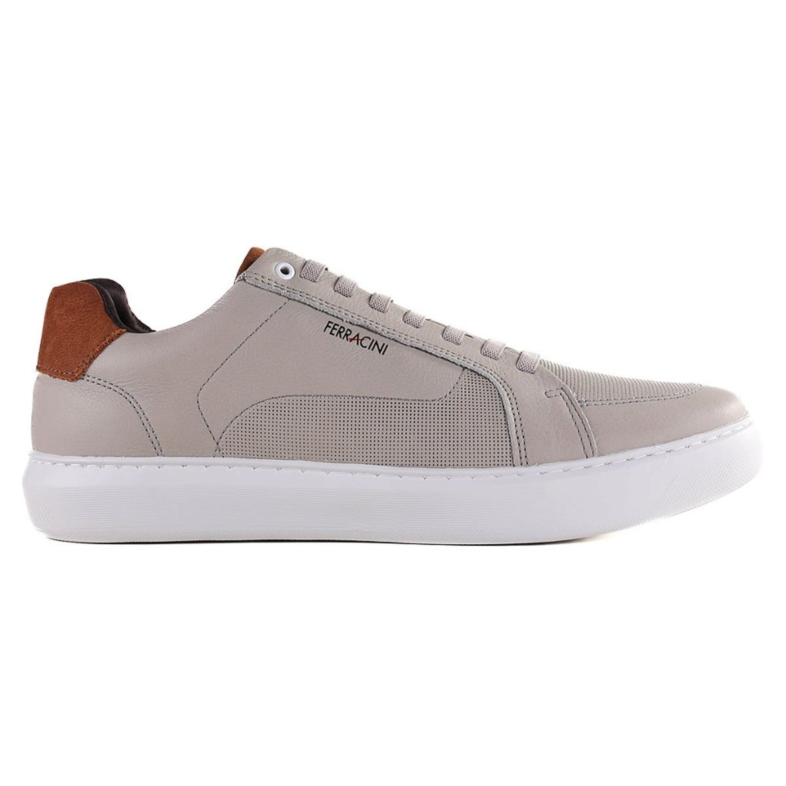 Imagem principal Tenis Sapatênis Ferracini Marvin Masculino Couro FERRACINI cinza