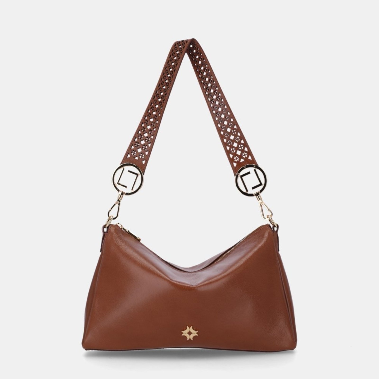 Imagem principal Bolsa Baguete Pequena Luz da Lua - 2000717 Luz Da Lua Luz Da Lua marrom