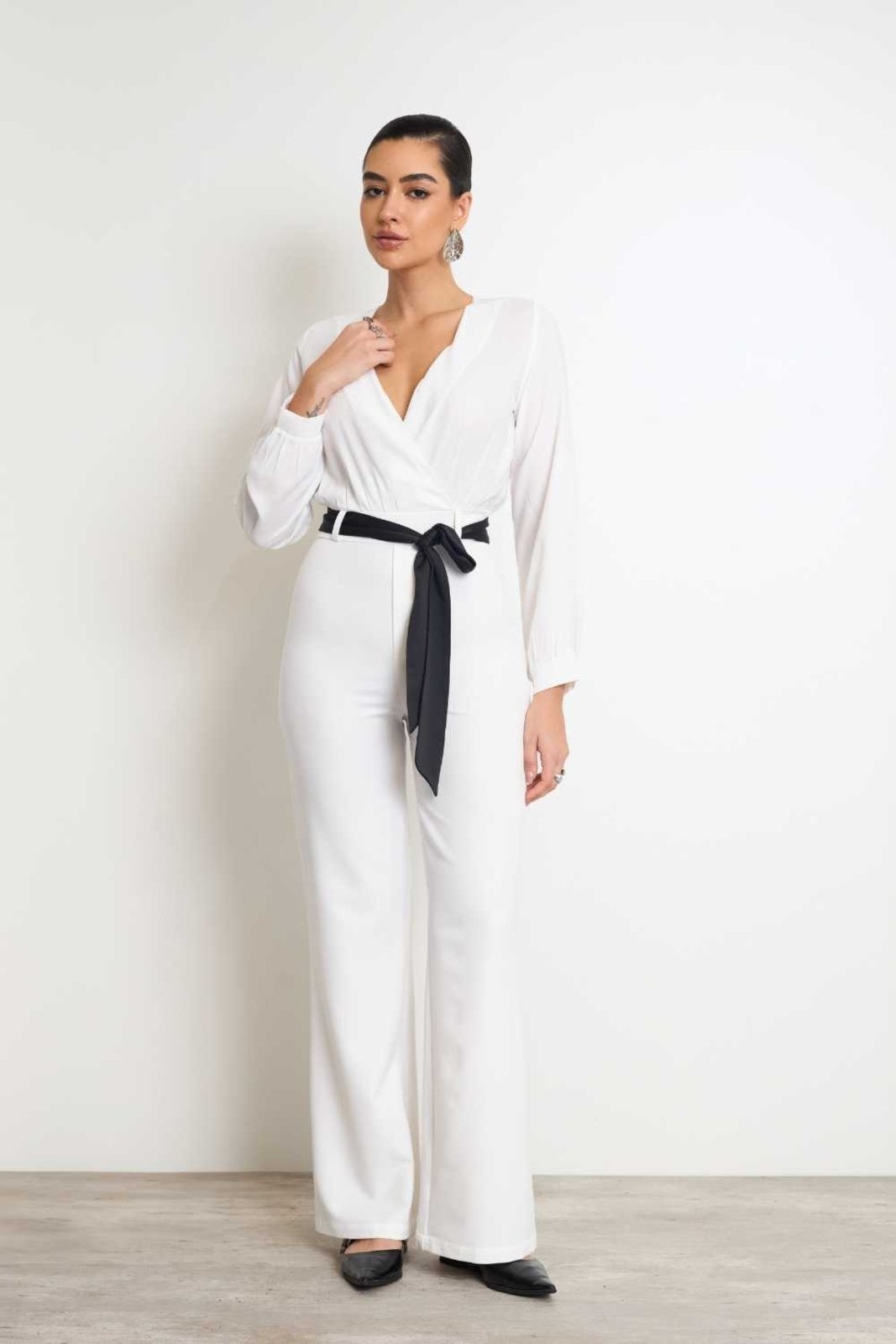 Imagem principal Macacão Vanibele Alfaiataria Off White Vanibele off-white white