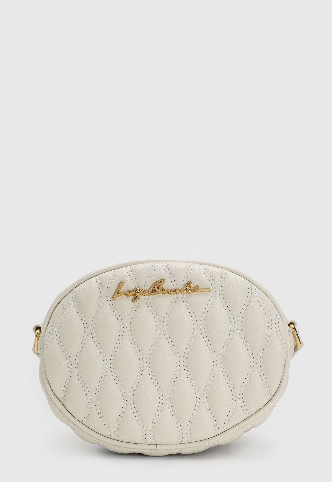 Imagem principal Bolsa Transversal Luiza Barcelos Alça Ajustável Off-White Luiza Barcelos off-white white