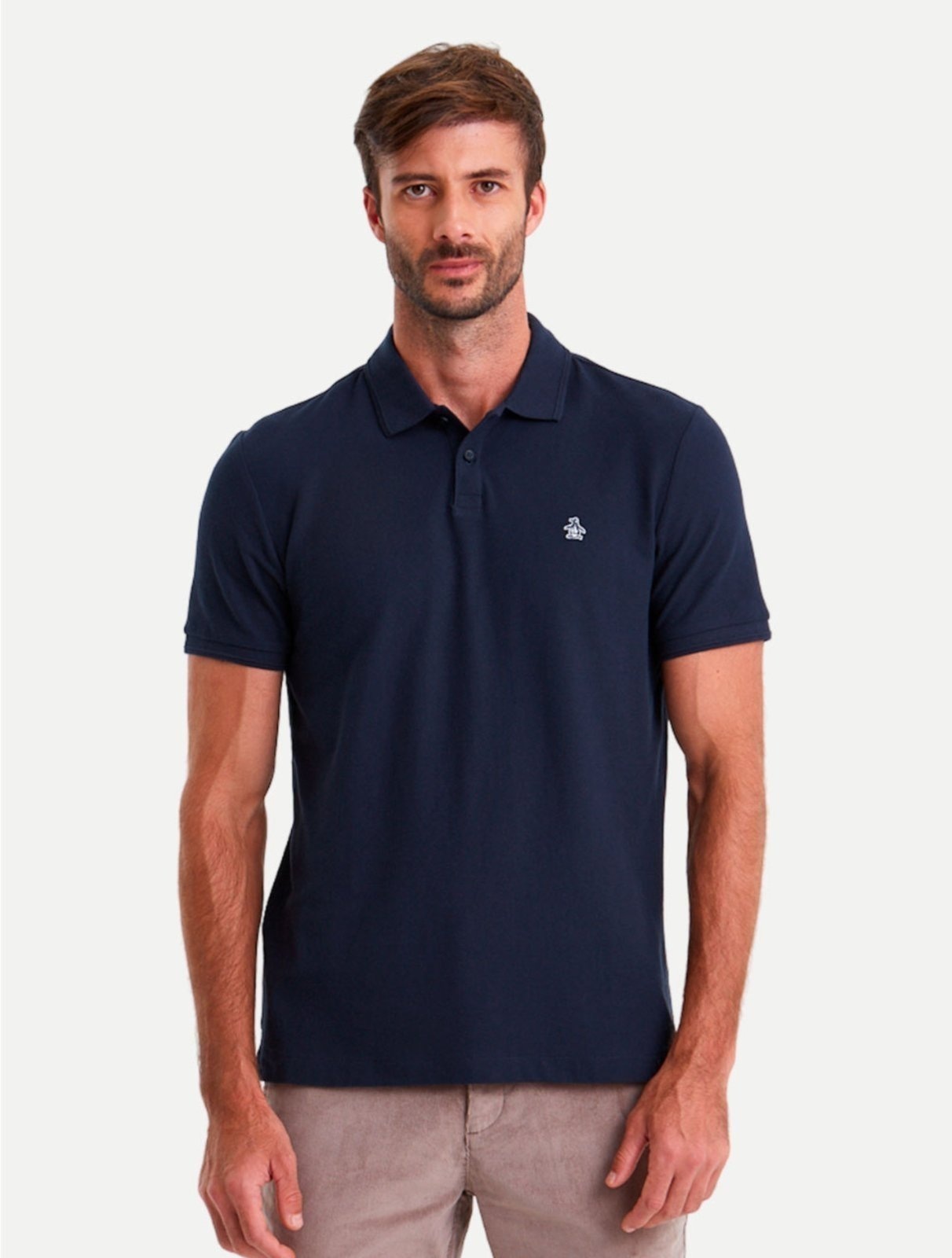 Imagem principal Polo Original Penguin Piquet OPKB00050 Marinho Penguin azul