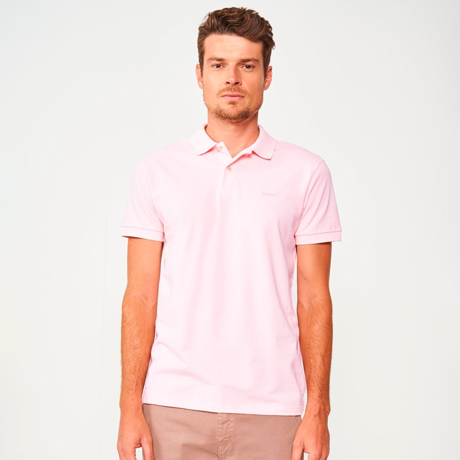 Imagem principal Camisa Polo Colcci Classic Pr26 Elle Masculino Colcci rosa