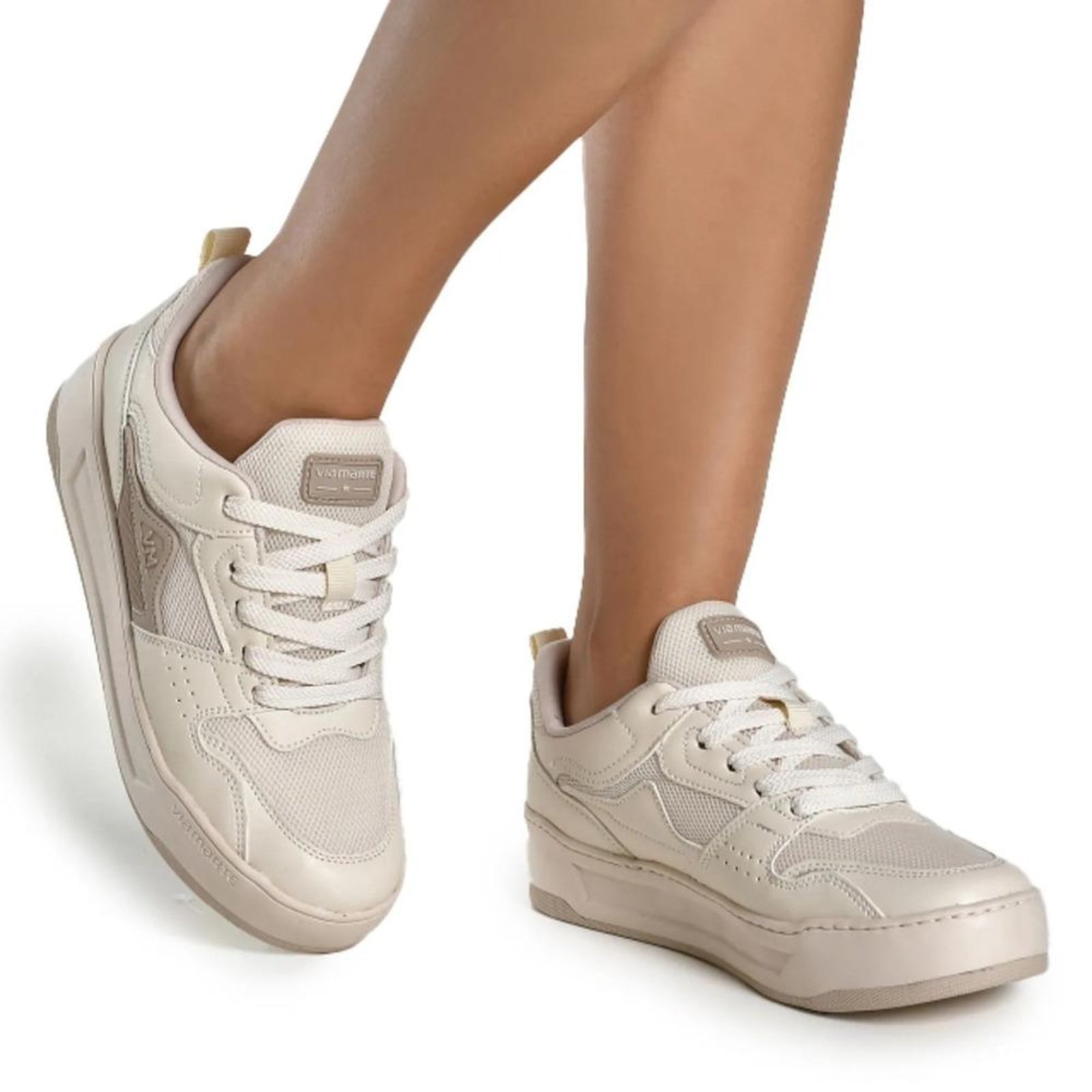 Imagem principal Tênis Via Marte Casual Feminino Off-white VIA MARTE off-white white