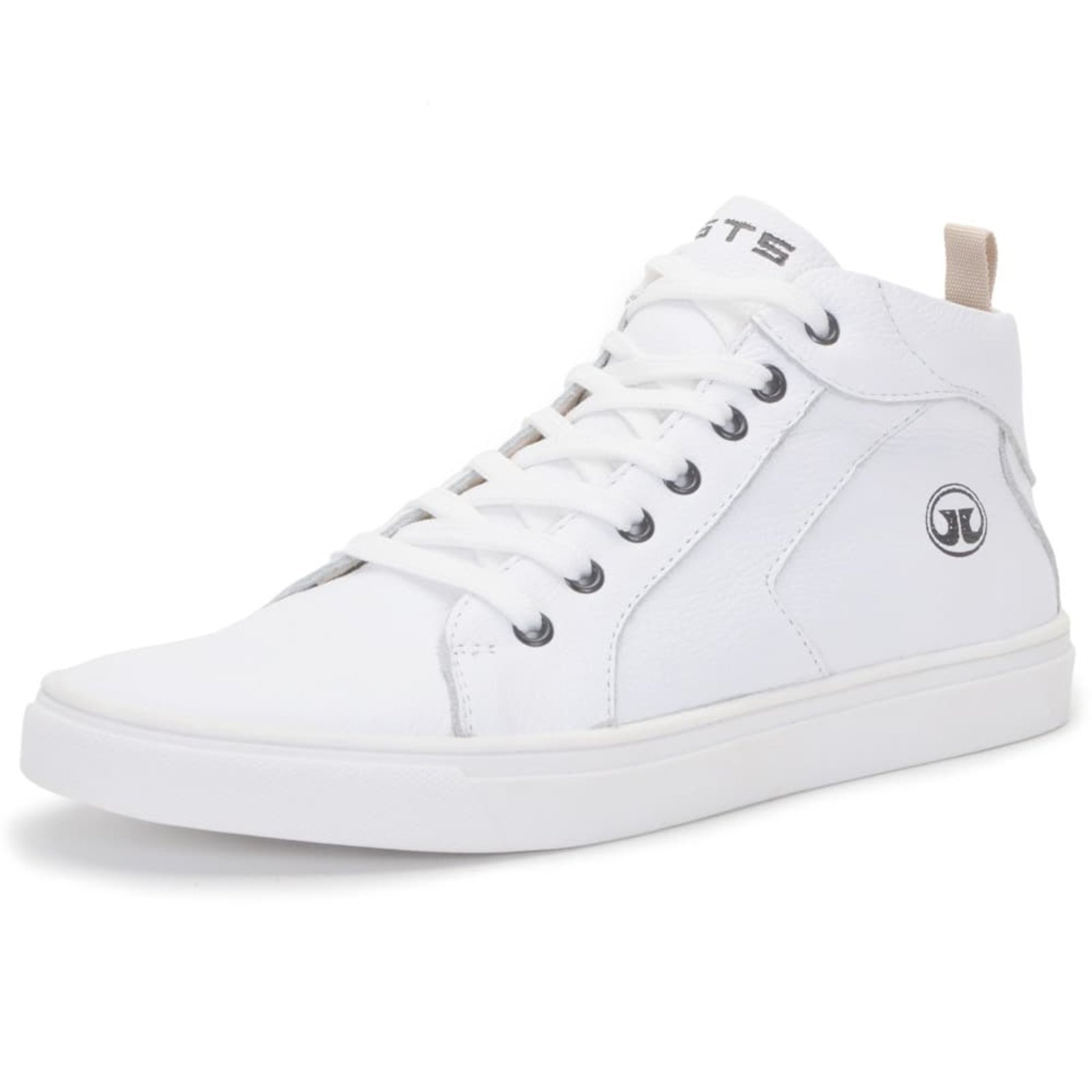 Imagem principal Tenis Masculino Casual de Couro Cano Alto Clube do Sapato de Franca DFT City Clube do Sapato de Franca branco