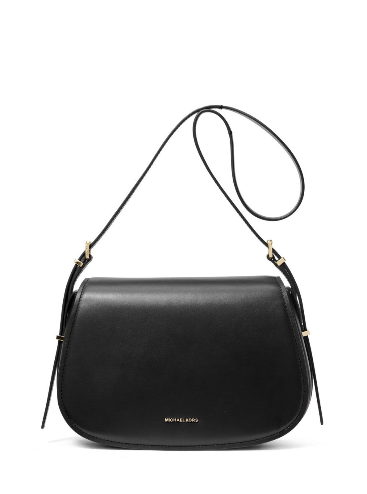 Imagem principal Bolsa Transversal Lydia Média De Couro 30R5GL0M2L001 Michael Kors preto