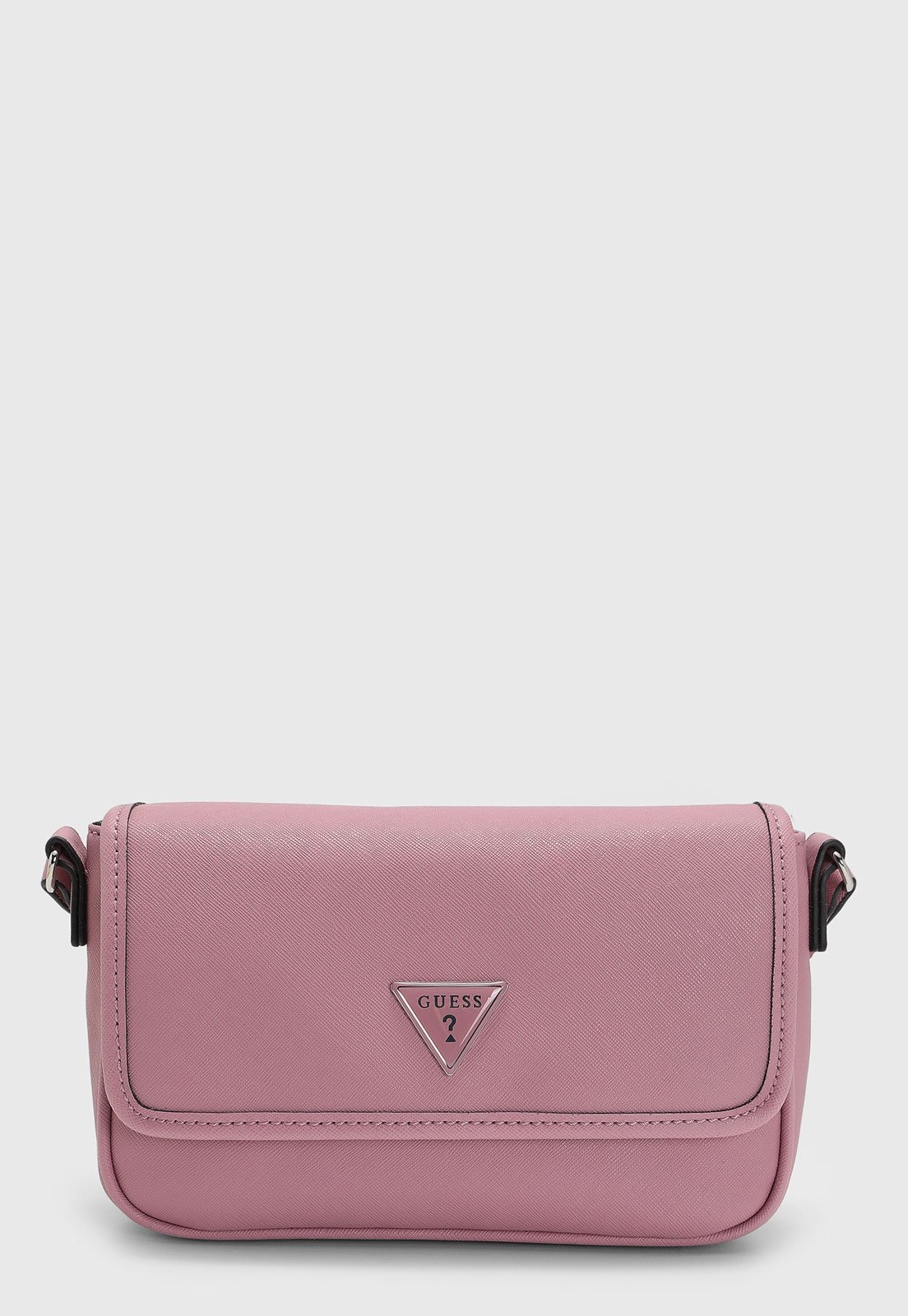Imagem principal Bolsa Pequena Guess Alça Larga Logo Guess rosa