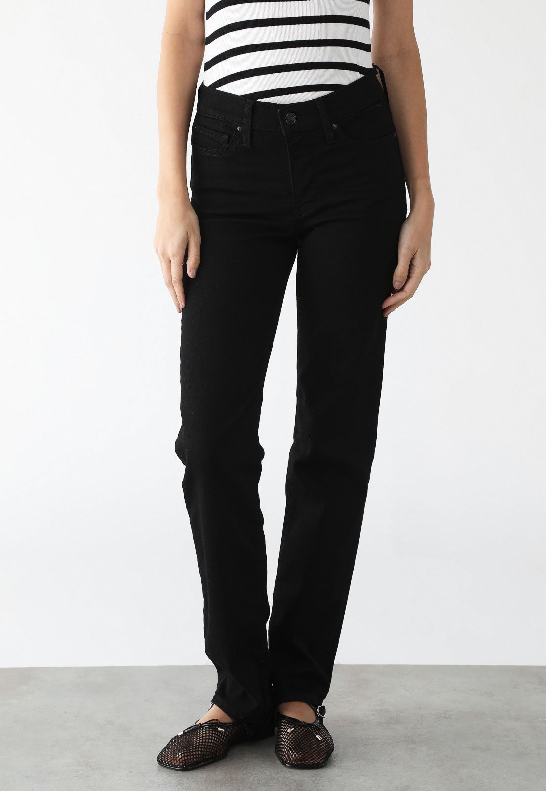 Imagem principal Calça Jeans Levis Reta 314 Shaping Preta Levis preto