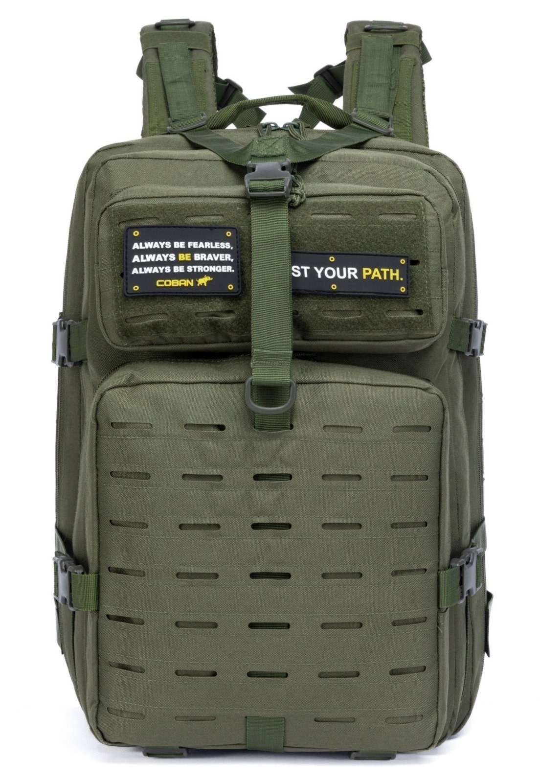 Imagem principal Mochila Coban Camping Tática Espaçosa Passeio Viagem COBAN verde