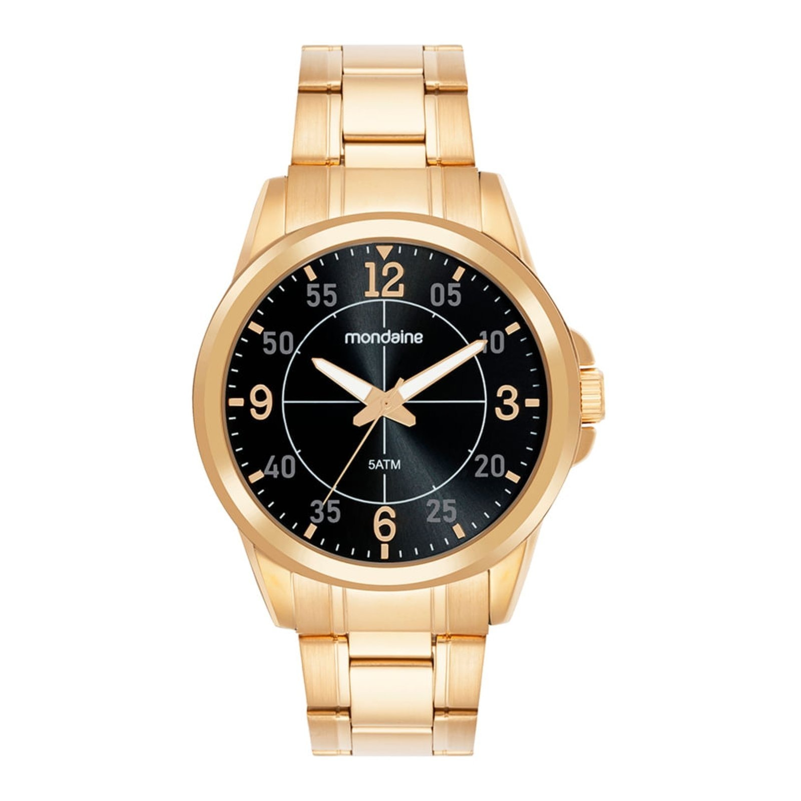 Imagem principal Relógio Masculino Mondaine Aço Analógico Mondaine dourado