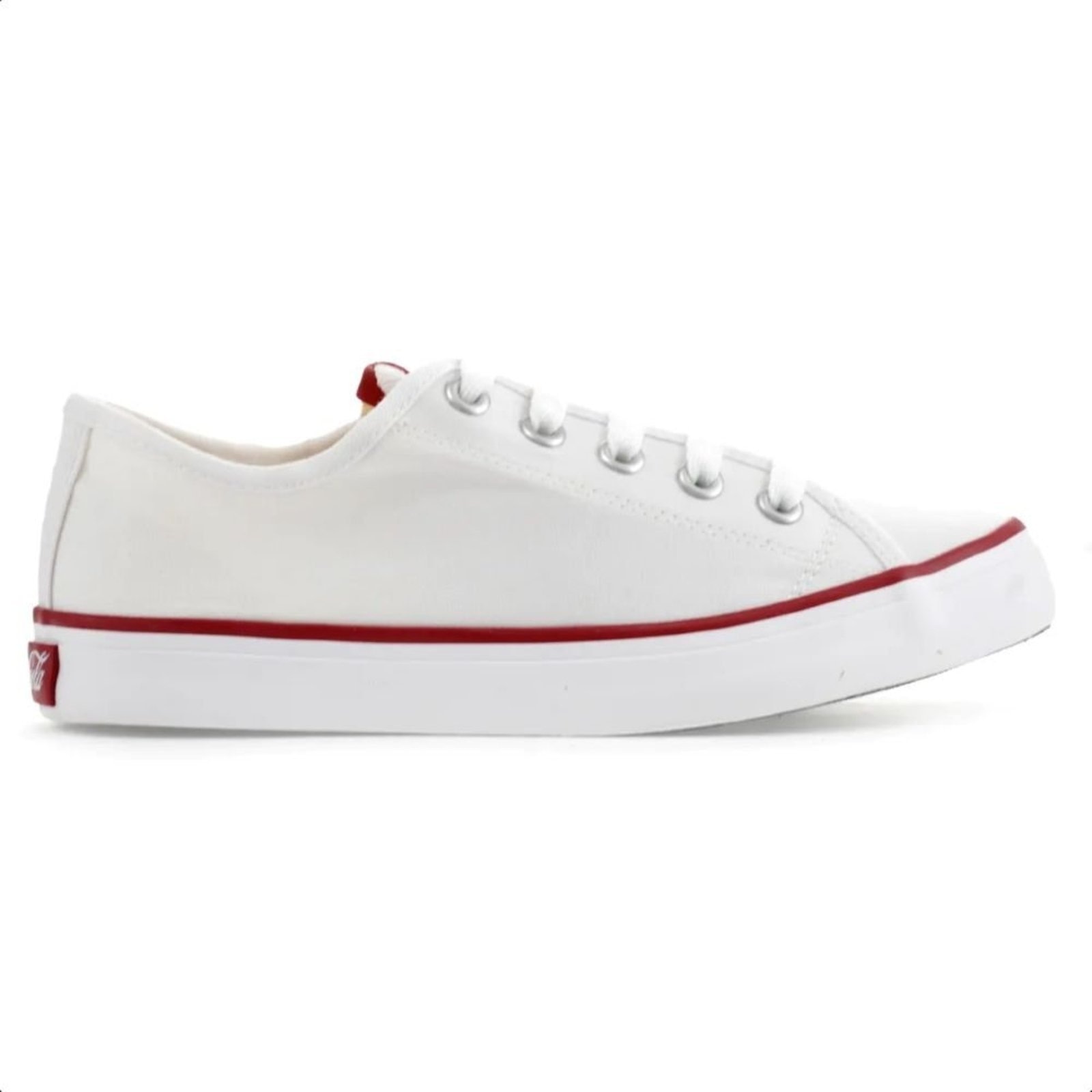 Imagem principal Tênis Coca Cola Stream Canvas Feminino Coca-Cola branco