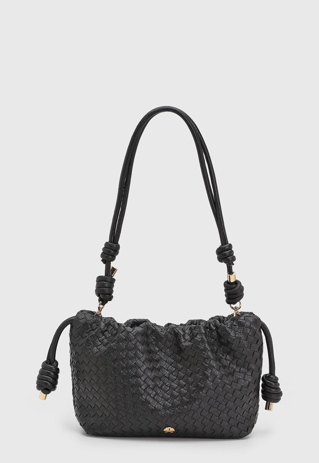Imagem principal Bolsa Feminina Luiza Barcelos Textura Trançada Preta Luiza Barcelos preto