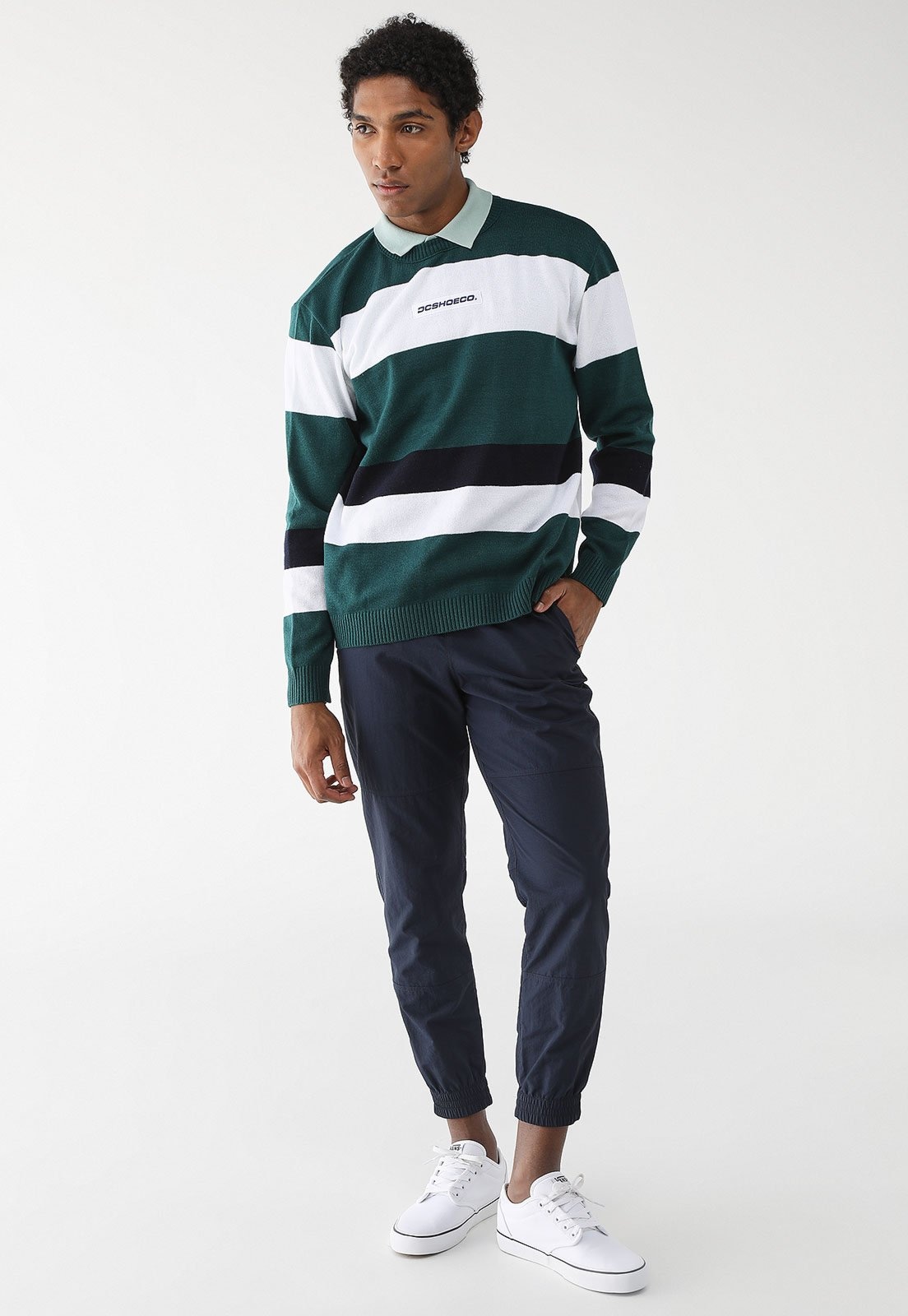 Imagem principal Suéter Tricot DC Shoes Stripes DC Shoes verde