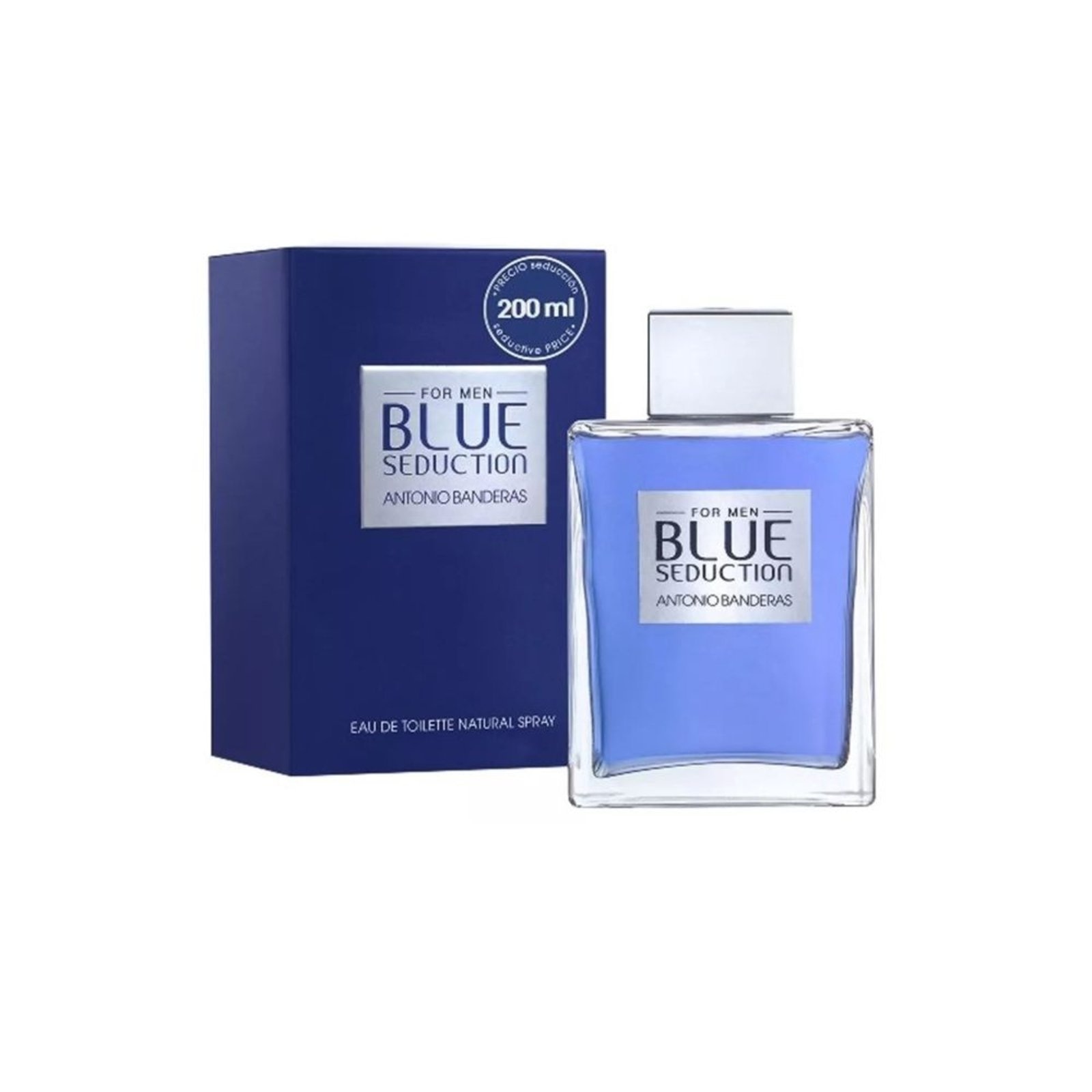 Imagem principal Blue Seduction Masculino Eau de Toilette 200 ml Antonio Banderas incolor blue