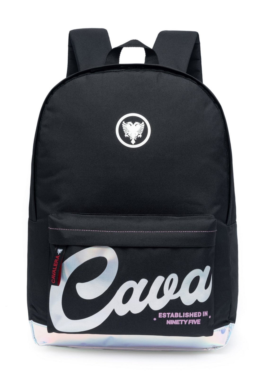 Imagem principal Mochila Escolar Feminina Cavalera Casual Moderna Espaçosa Cavalera preto