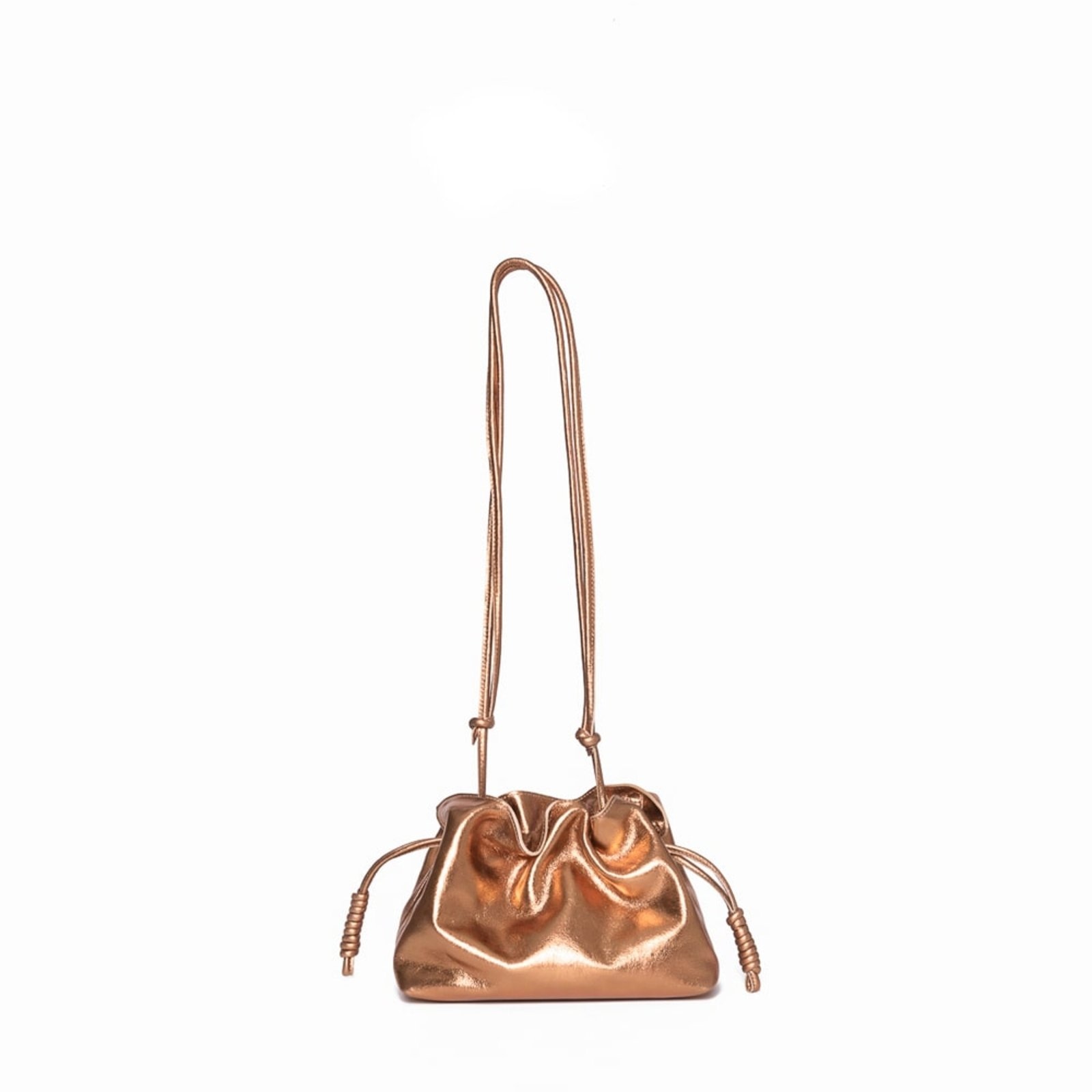 Imagem principal Bolsa MY.NA Saco Lorena em Couro Legítimo Ouro Velho MY.NA bronze