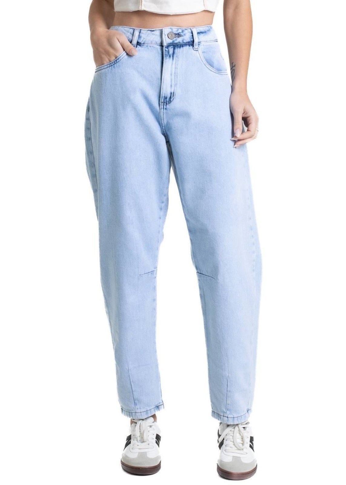 Imagem principal Calça Jeans Sawary Barrel - 280309 Sawary azul