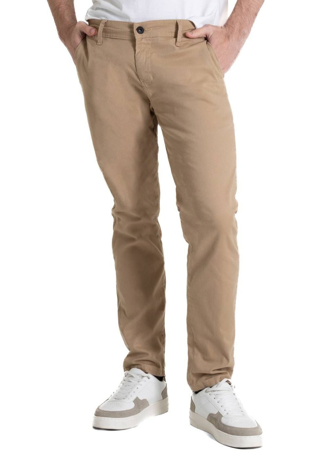 Imagem principal Calça Sarja Sawary Slim - 280756 Sawary bege