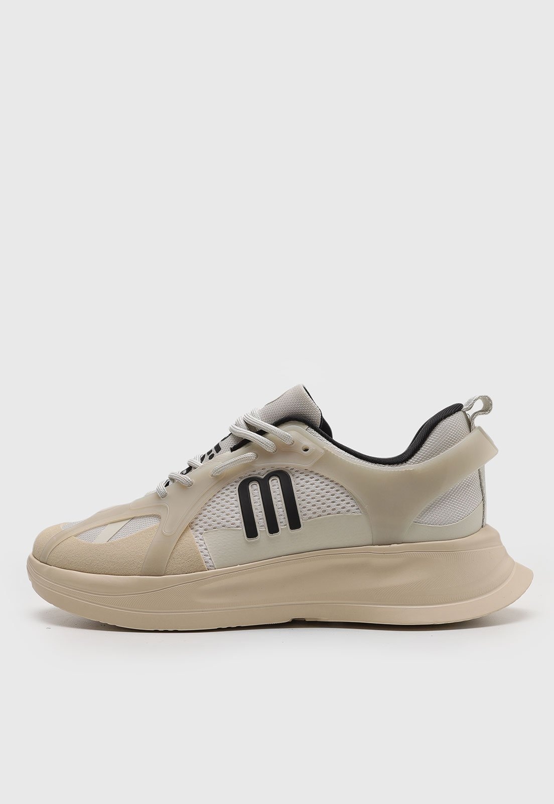 Imagem principal Tênis Melissa Recortes Logo Off-White Melissa off-white white