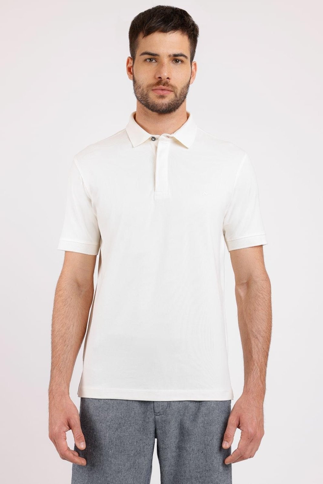 Imagem principal Polo Aramis Manga Curta Piquet Color Fix Off White Aramis incolor white