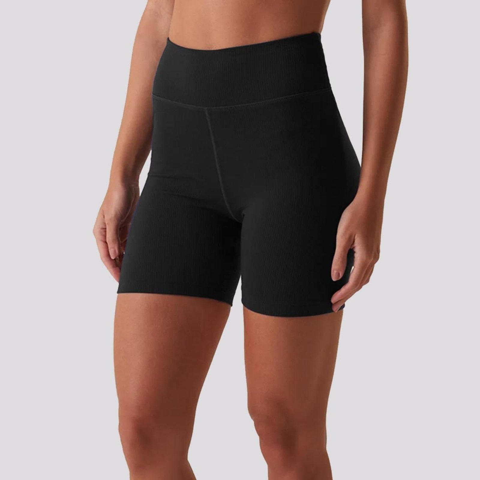 Imagem principal Bermuda Fila Life Ribbed Feminina e Branco Fila preto