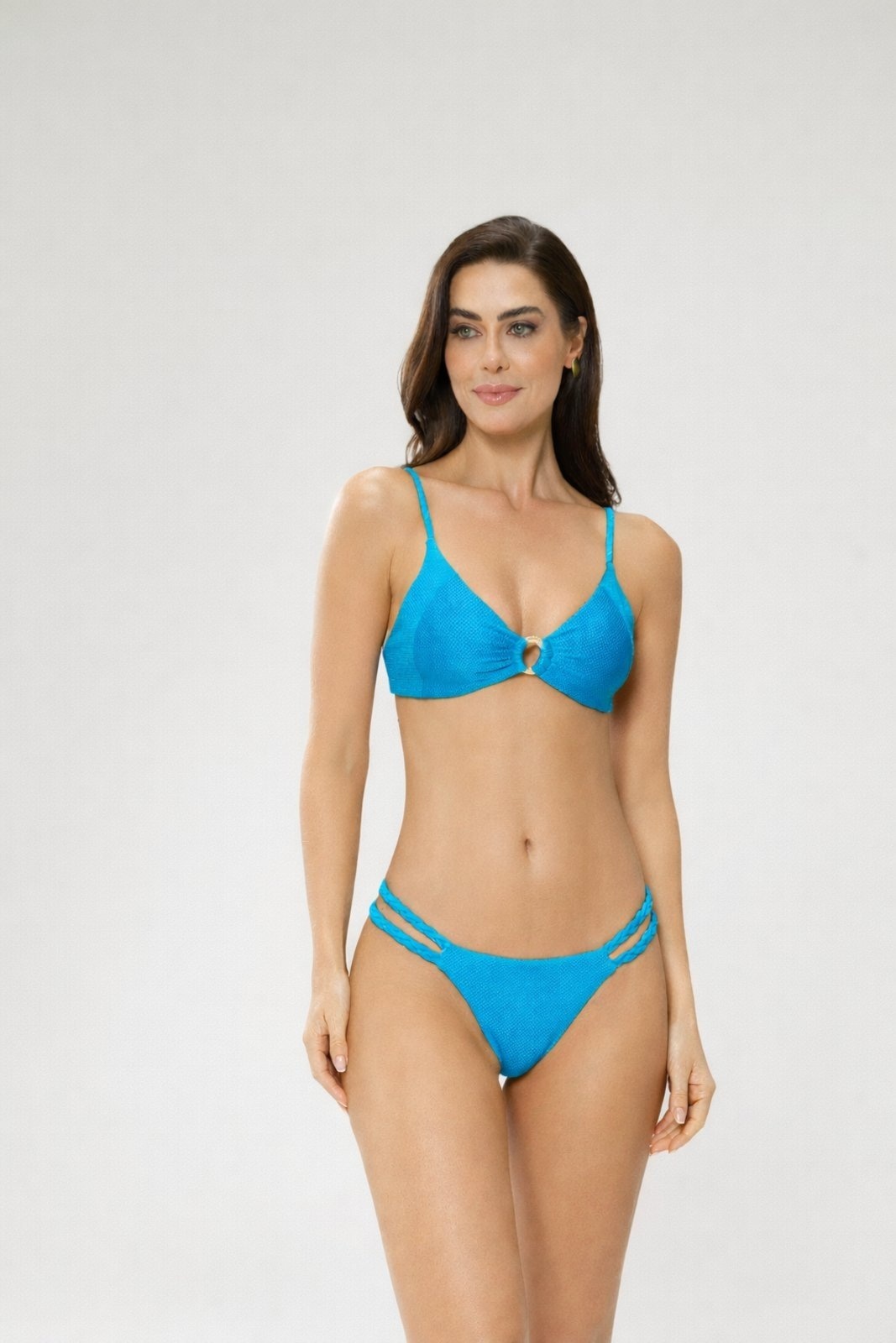 Imagem principal Conjunto Biquíni M'lev Top Pacífico M'Lev azul