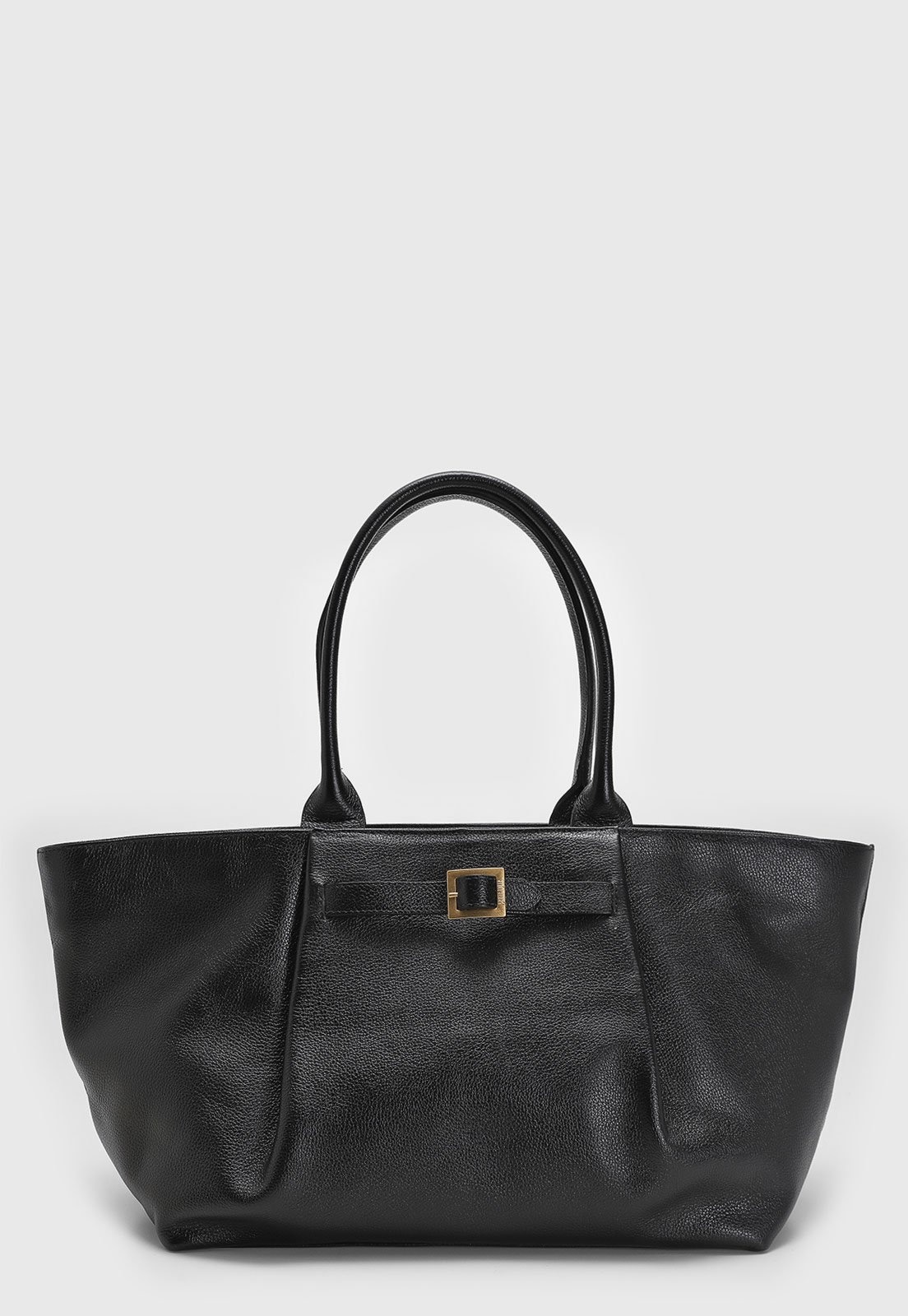 Imagem principal Bolsa Grande Feminina Santa Lolla Fivela Preta Santa Lolla preto