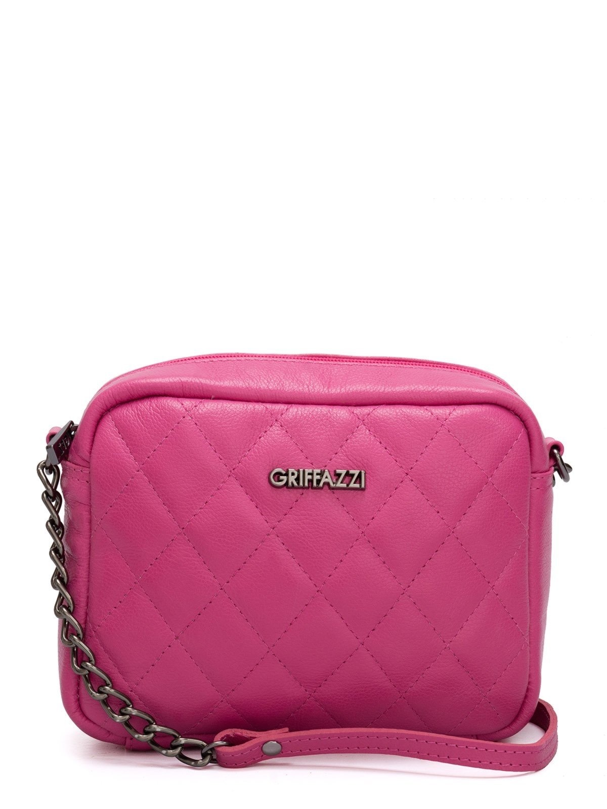 Imagem principal Bolsa de Couro Griffazzi Rosa Pink Griffazzi pink rosa