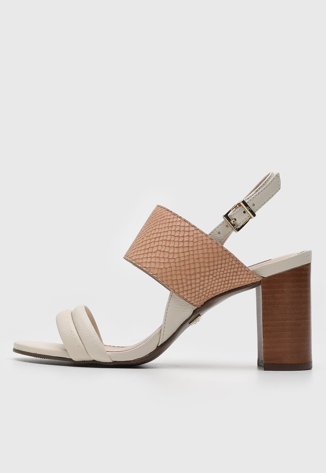 Imagem principal Sandália Jorge Bischoff Dual color Off-White e Nude Jorge Bischoff off-white white