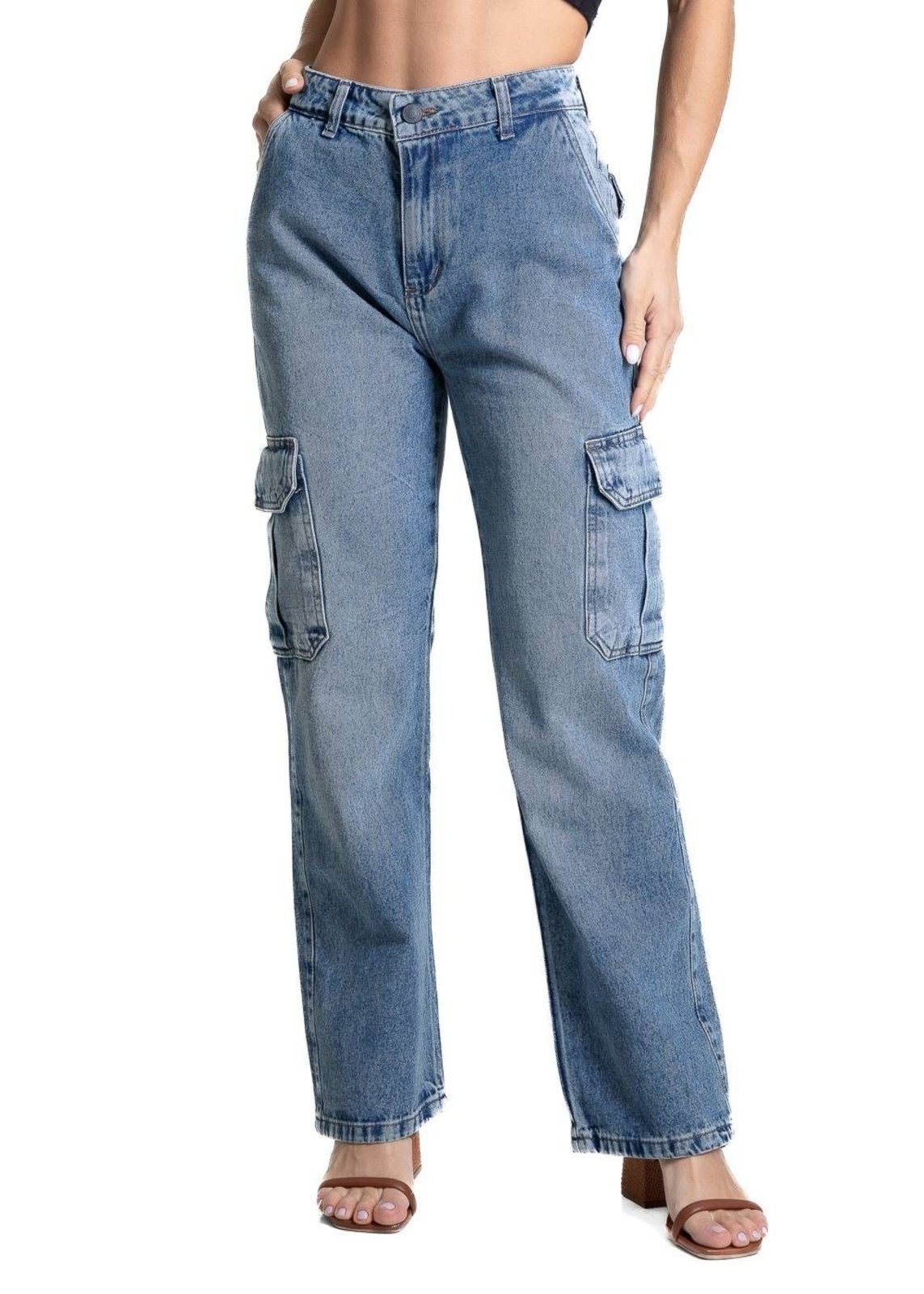 Imagem principal Calça Jeans Sawary Reta Petit - 280858 Sawary azul
