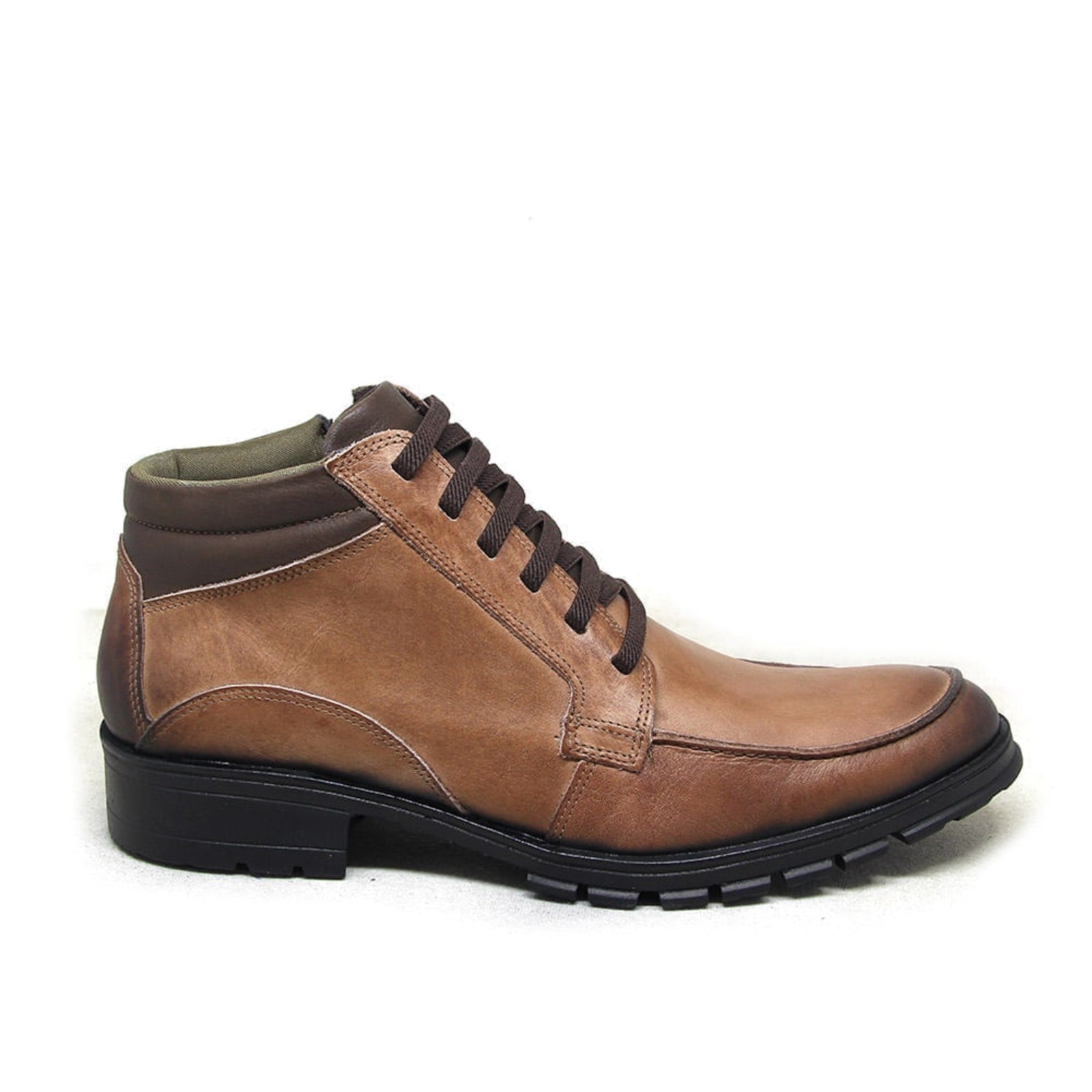 Imagem principal Coturno Rocker Couro Pinhão Terracota - ROC1360 Perlatto marrom