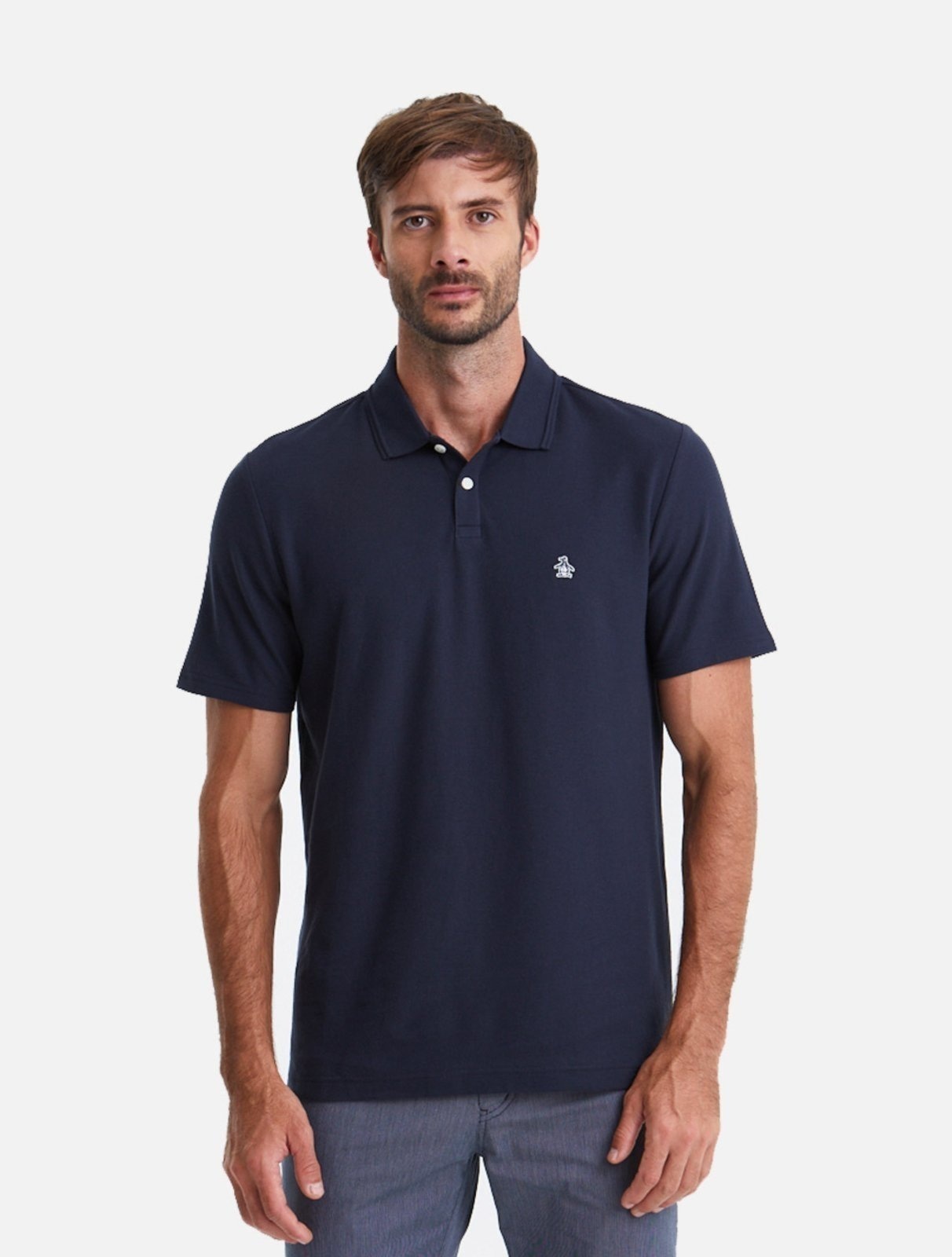 Imagem principal Polo Original Penguin Piquet OCKB11970 Marinho Penguin azul