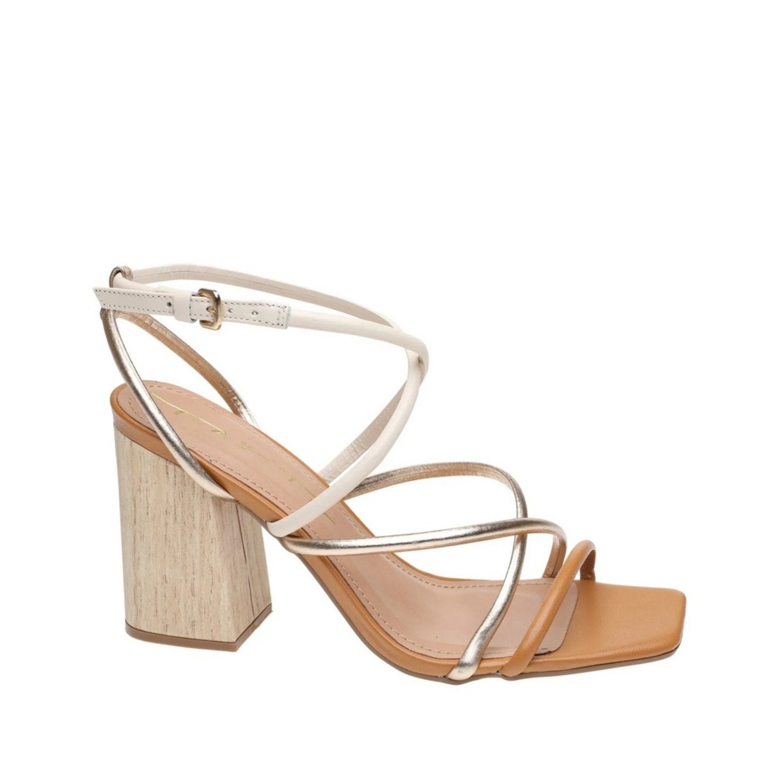 Imagem principal Sandália Tabita 8831850 OffWhite/Ouro Tabita unico offwhite