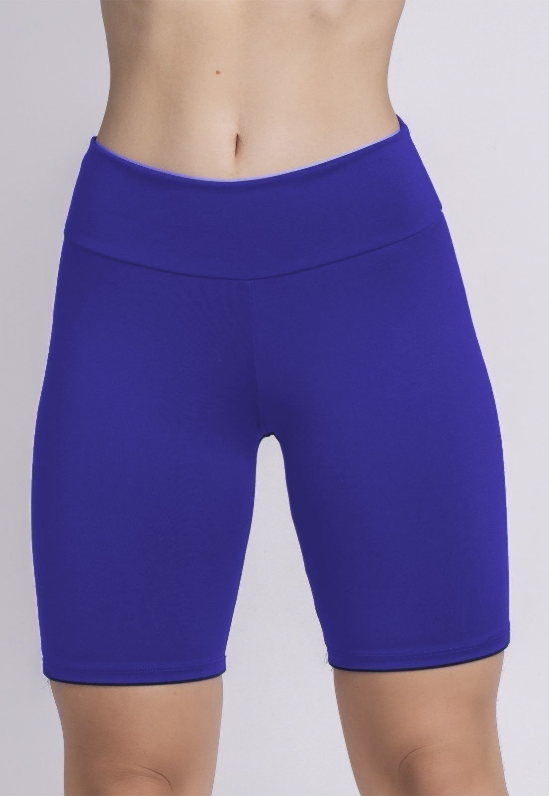 Imagem principal Bermuda Feminina WLS Modas Legging Fitness Academia Casual Royal WLS Modas azul