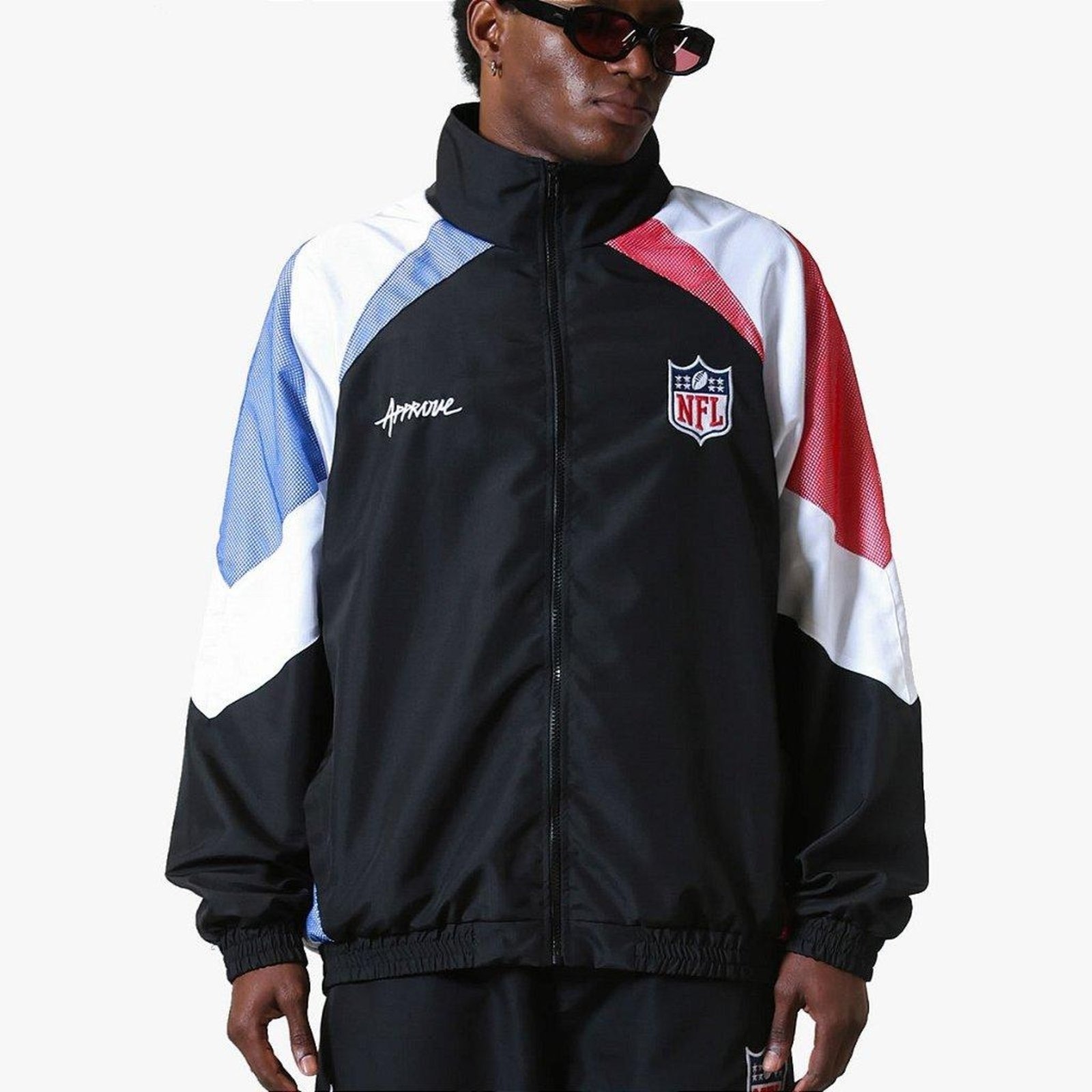 Imagem principal Jaqueta Corta Vento Treinador Approve x NFL II Preta Approve preto