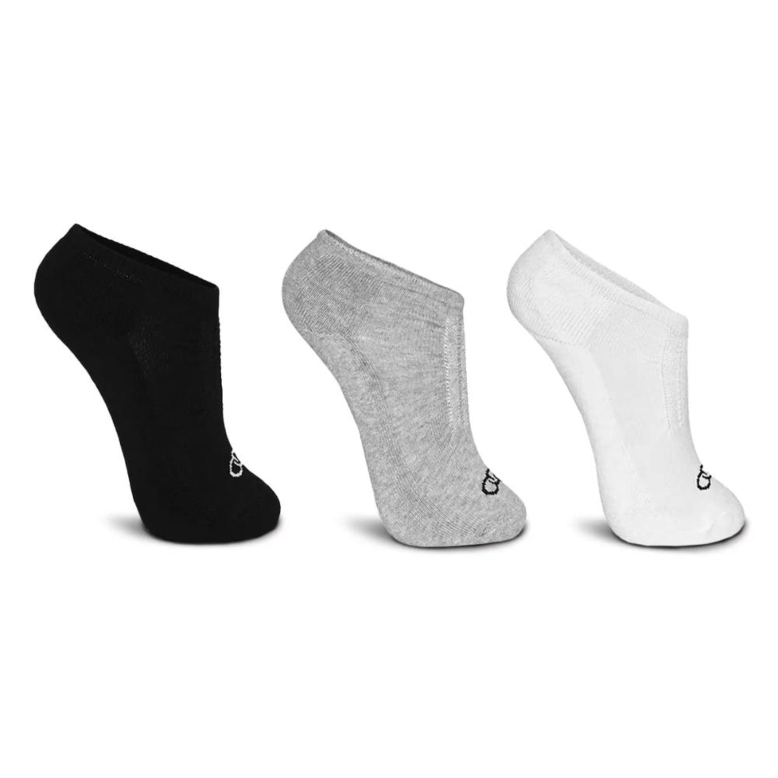 Imagem principal Meia Cano Invisível Olympikus Feminina Treino 3 Pares OLYMPIKUS branco