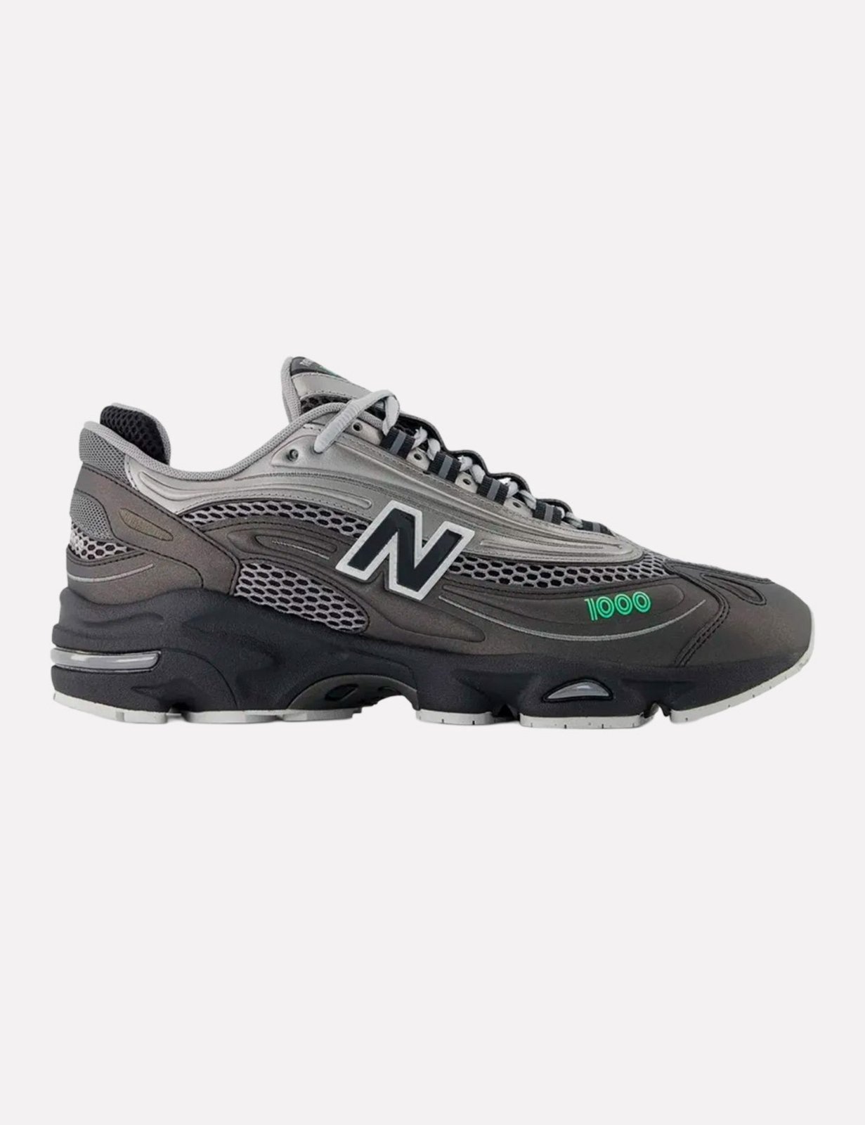 Imagem principal Tênis New Balance 1000 Preto/Verde Claro New Balance preto verde