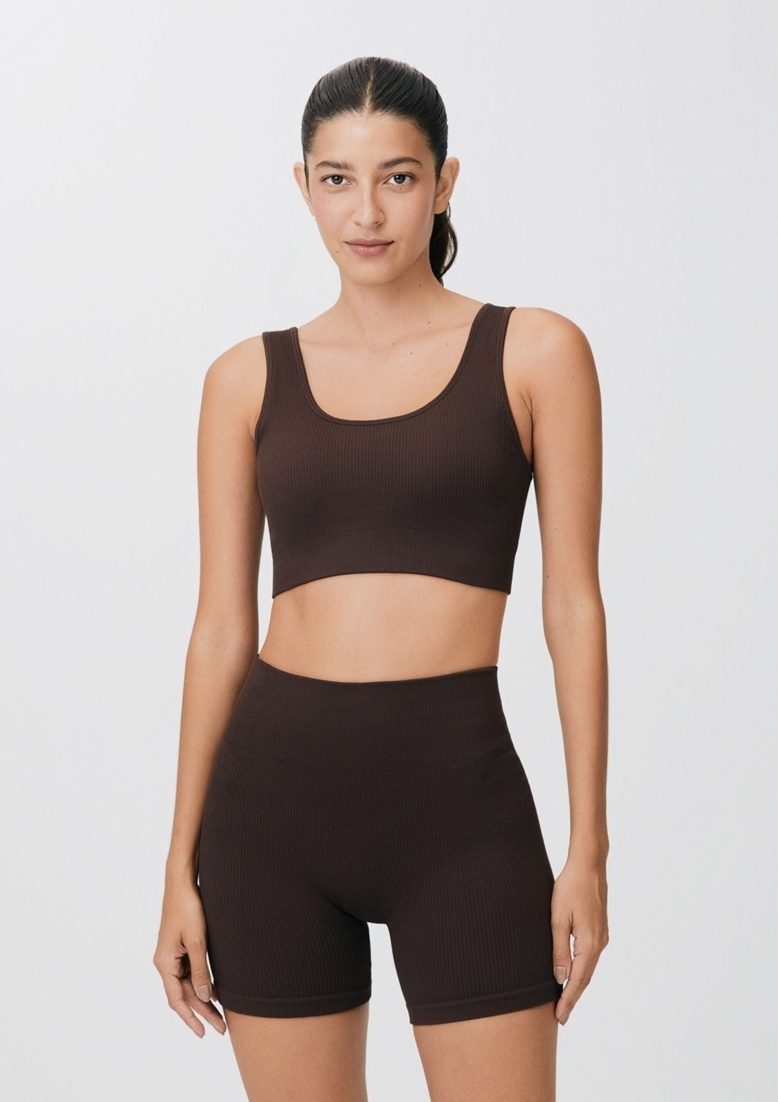 Imagem principal Shorts Esportivo Feminino Biker Hering HERING SPORTS marrom