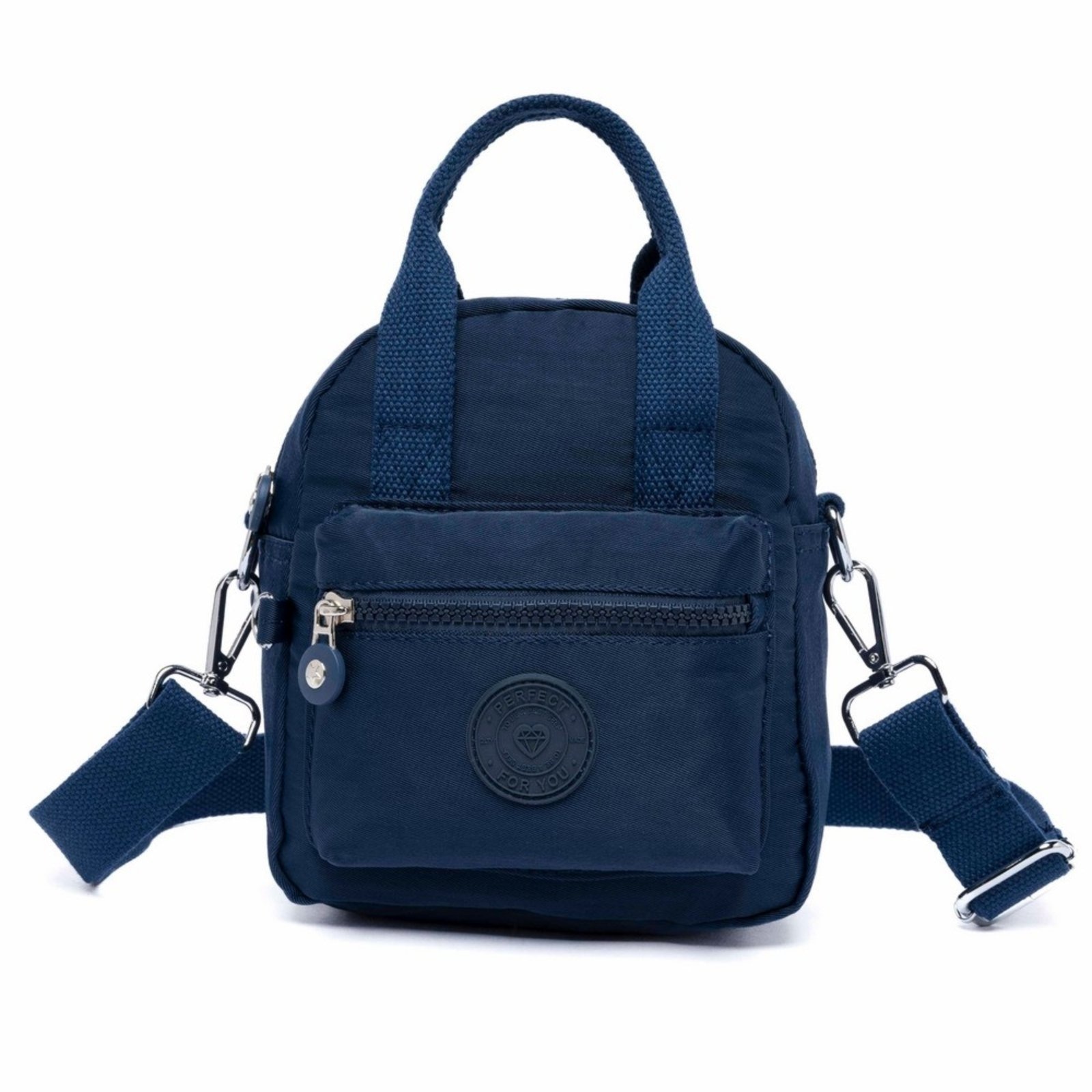 Imagem principal Shoulder Bag Tiracolo Transversal Feminina Reforçada Perfect For You azul