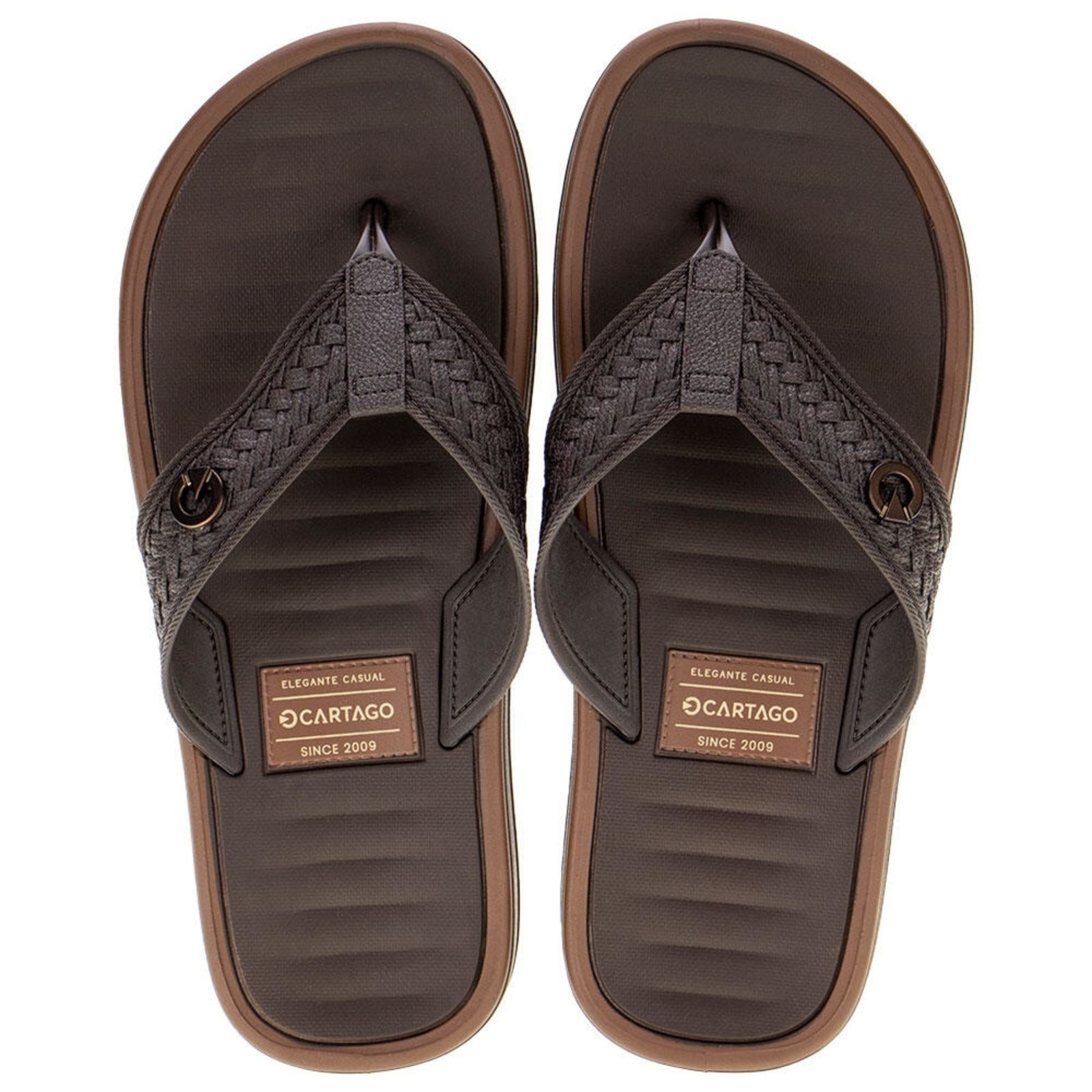 Imagem principal Chinelo Masculino Coimbra Ii Cartago 12285 3292285 CARTAGO café