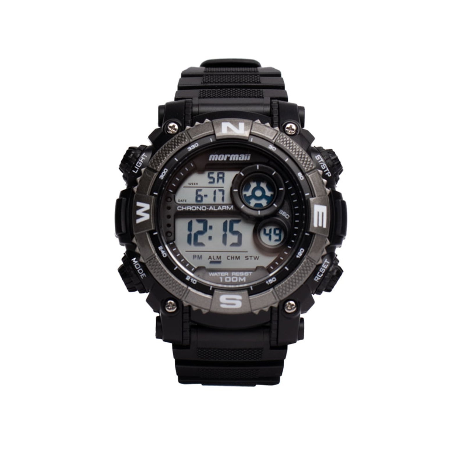 Imagem principal Relógio Masculino Mormaii Digital MOLCDAAX/8F Mormaii preto