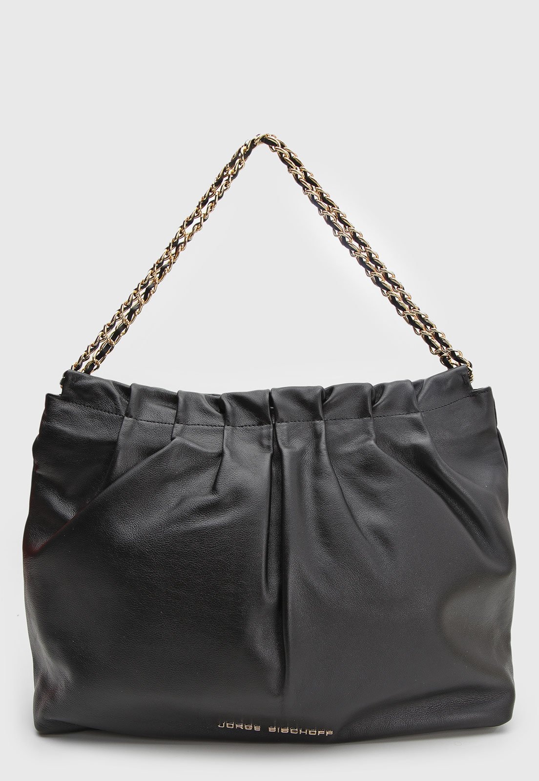 Imagem principal Bolsa Feminina Jorge Bischoff Grande Alça Corrente Preta Jorge Bischoff preto