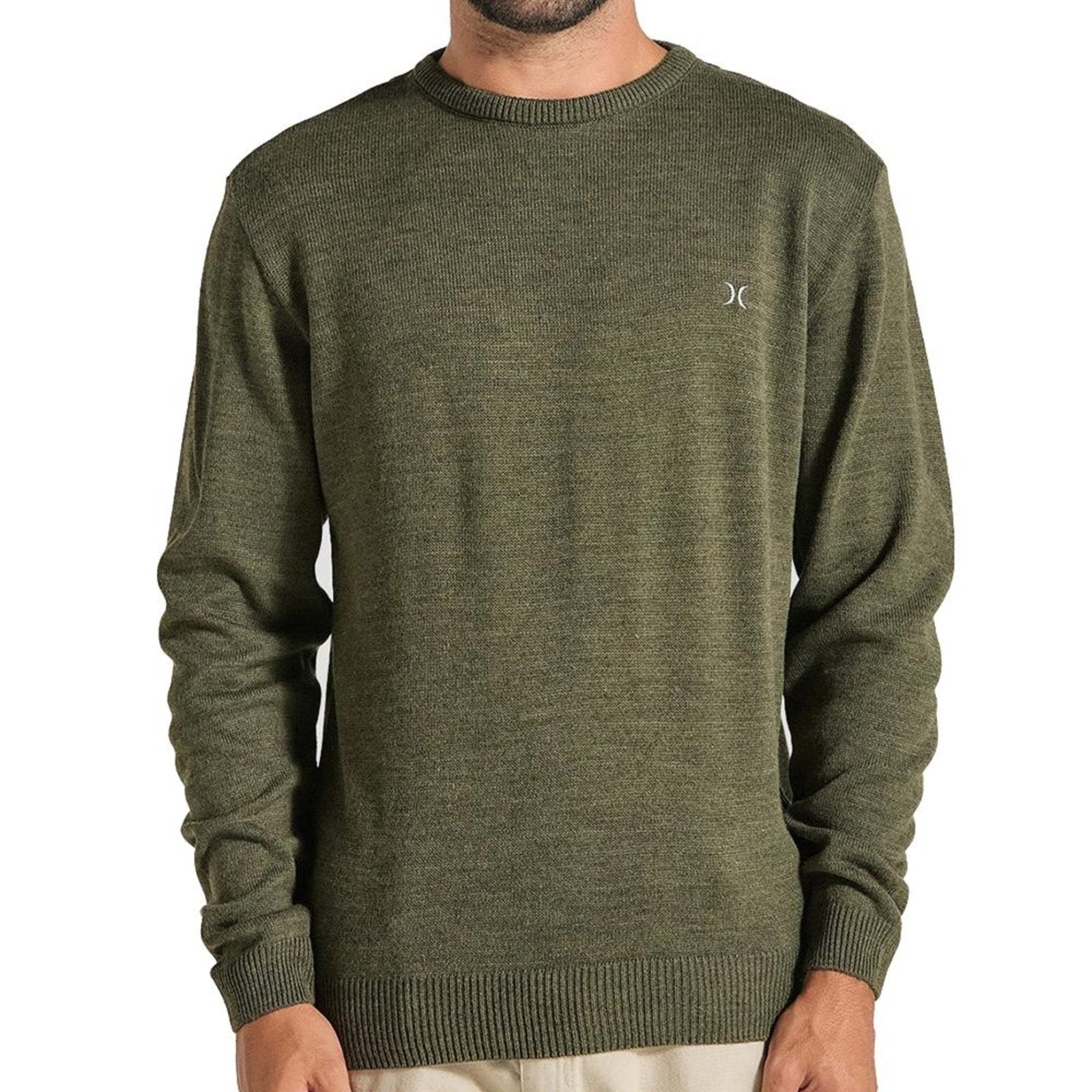 Imagem principal Tricot Hurley Retlínea Classic WT25 Masculina Militar hurley verde