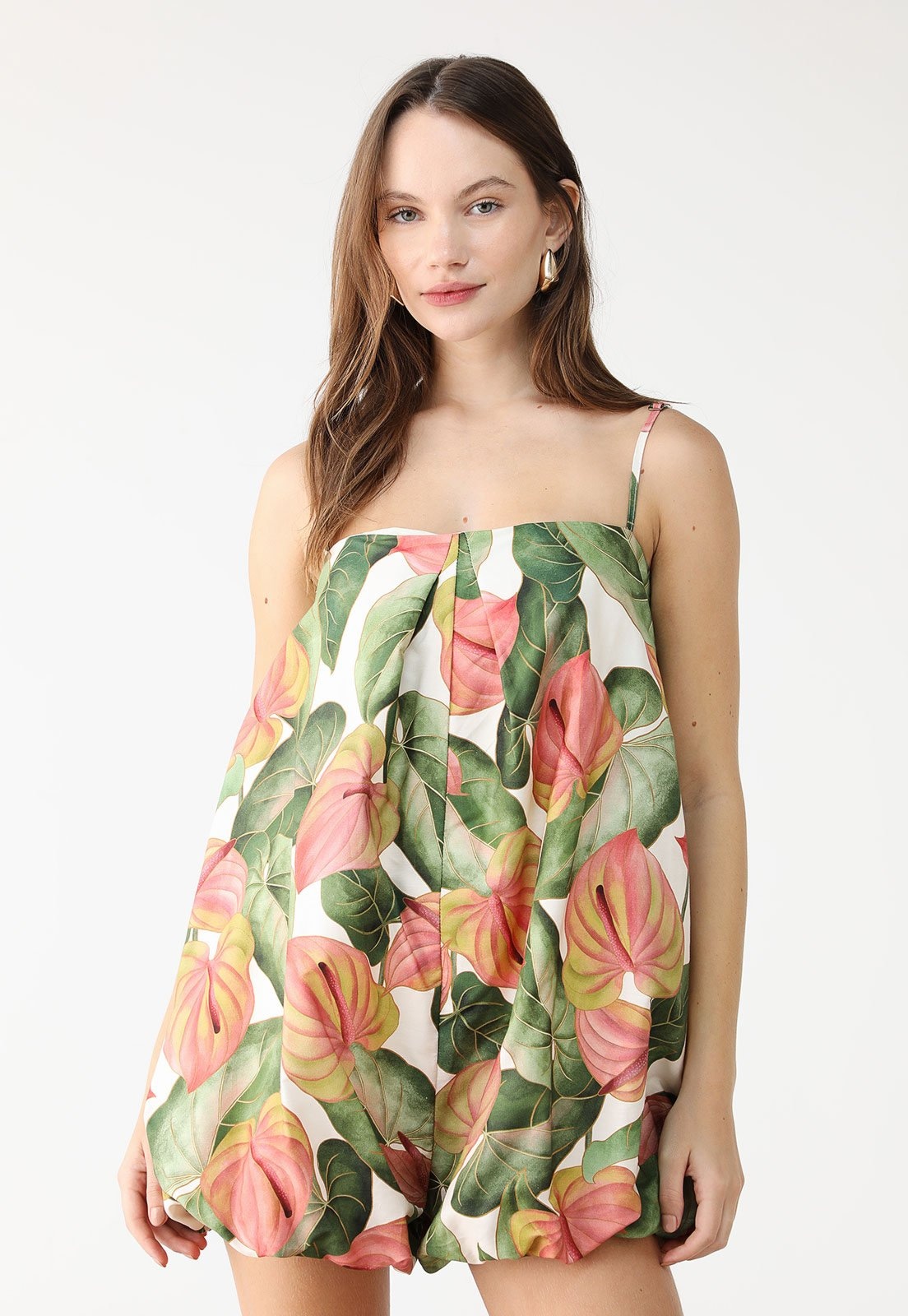 Imagem principal Macaquinho FARM Curto Anturio Corrido Off-White FARM off-white white