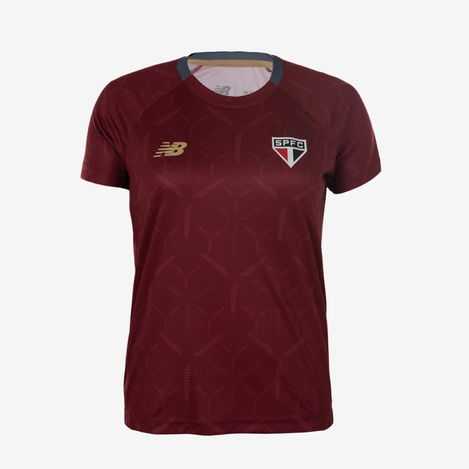 Imagem principal Camisa Treino Spfc 2025 Feminina New Balance incolor
