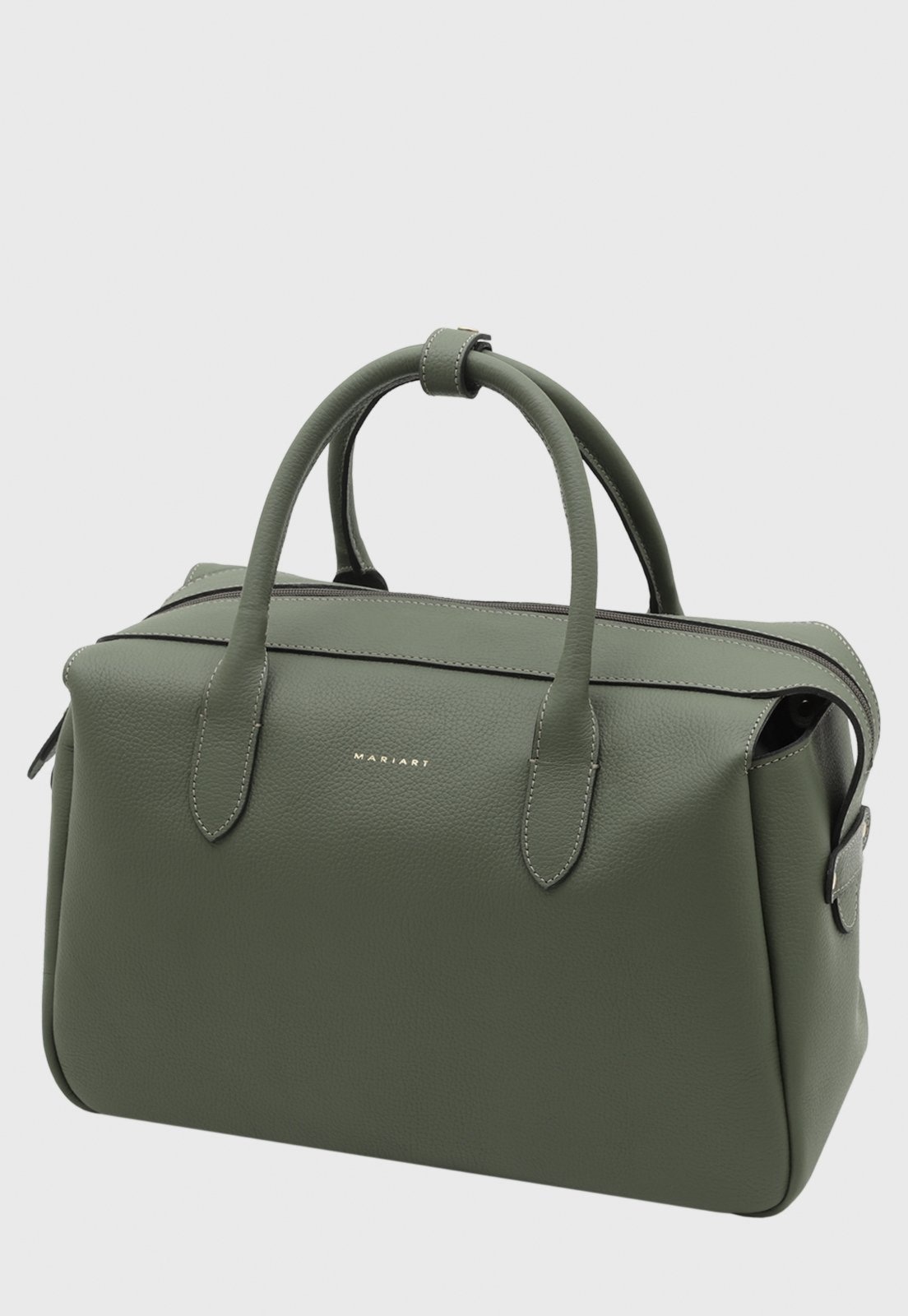 Imagem principal Bolsa Bowling Couro Mariart Jambu Verde Army Mariart verde militar