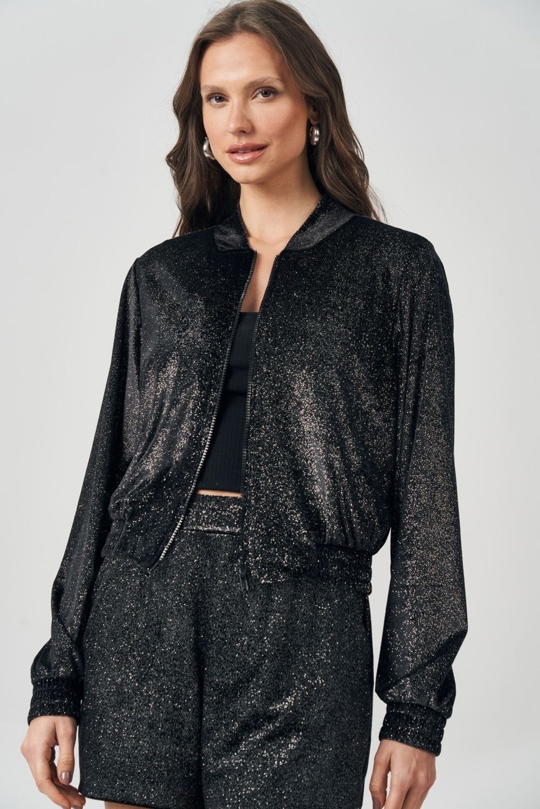 Imagem principal Jaqueta Shiny Feminina Acostamento ACOSTAMENTO MASCULINO preto