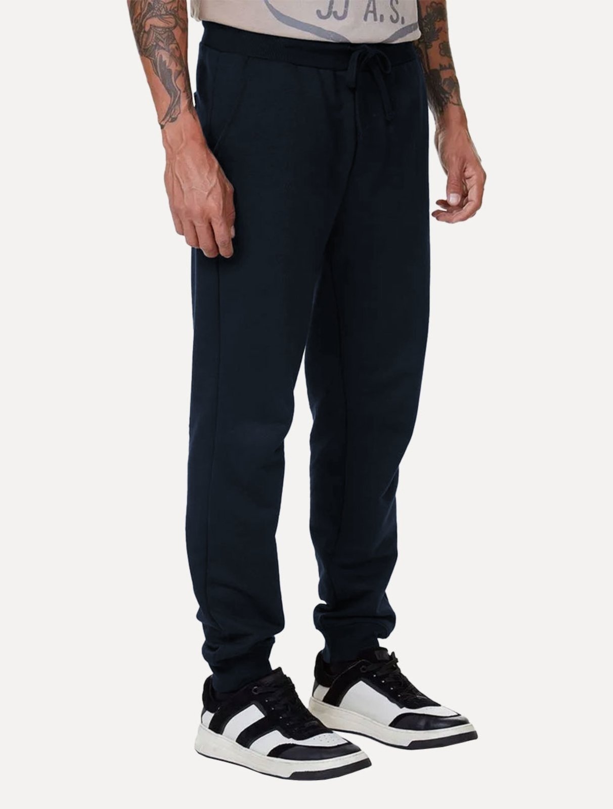 Imagem principal Calça John John Moletom Masculina Embossed Taupe John John azul marinho