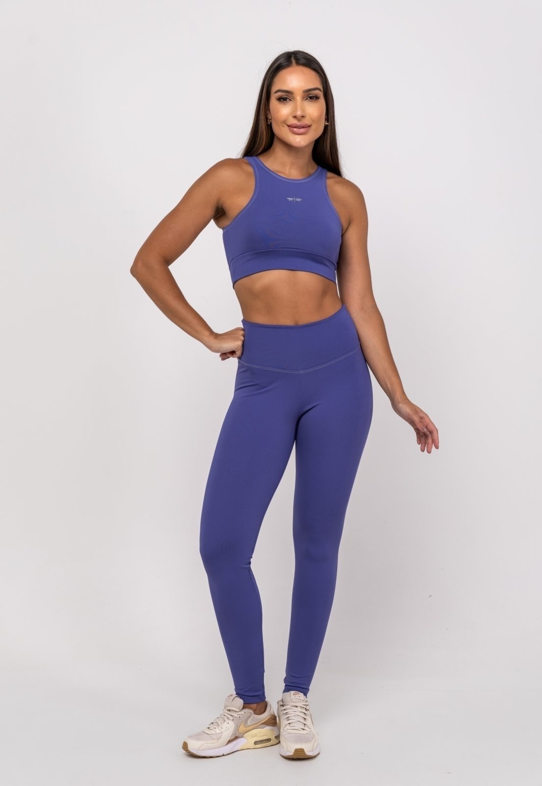 Imagem principal Calça Legging Suplex Poliamida Com Costura Salvatore Salvatore Fashion roxo